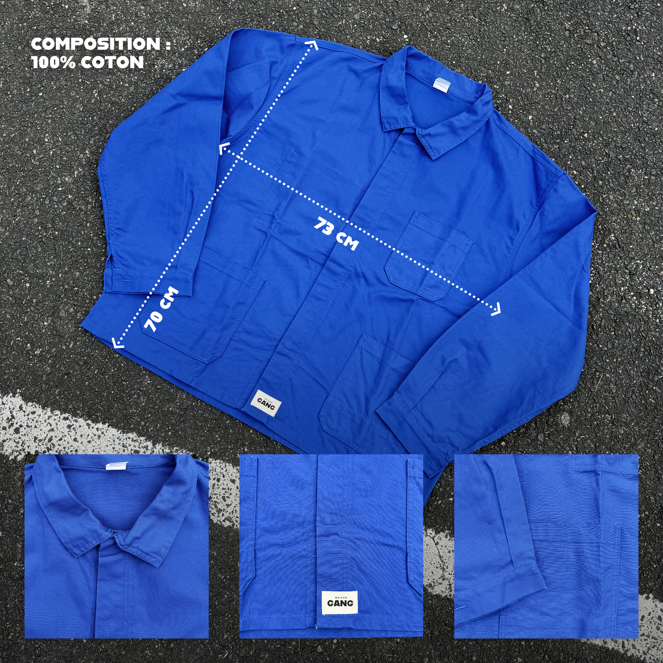 maison-gang-vestes-marguerite-veste-travail-bleue-coton-tu image 1