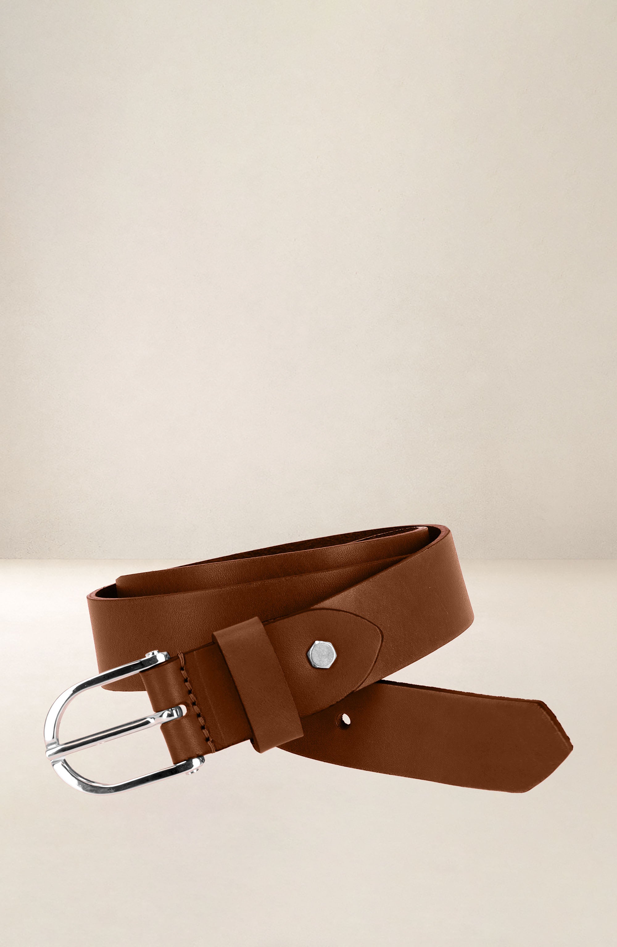 les-ateliers-four-s-iris-ceinture-femme-cuir-fauve-90-cm image 2