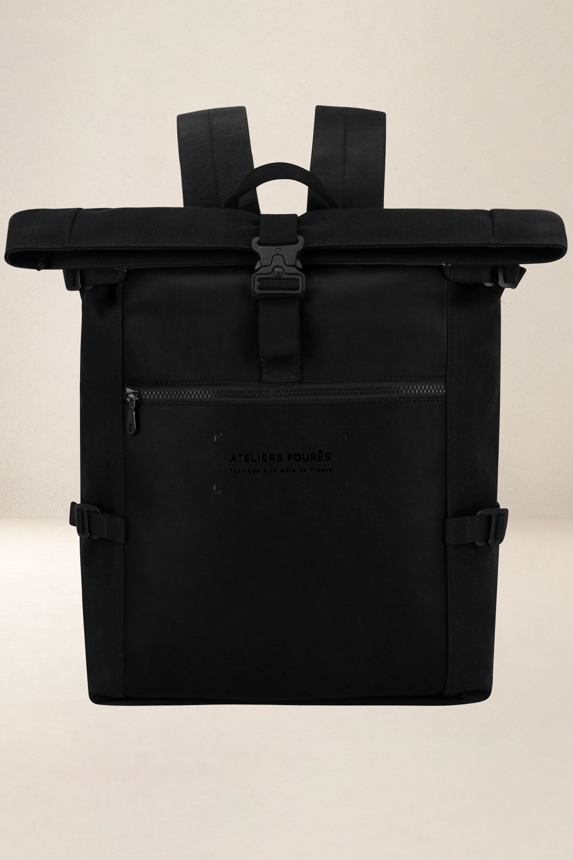 les-ateliers-four-s-aristote-sac-dos-voyage-kaki image 2