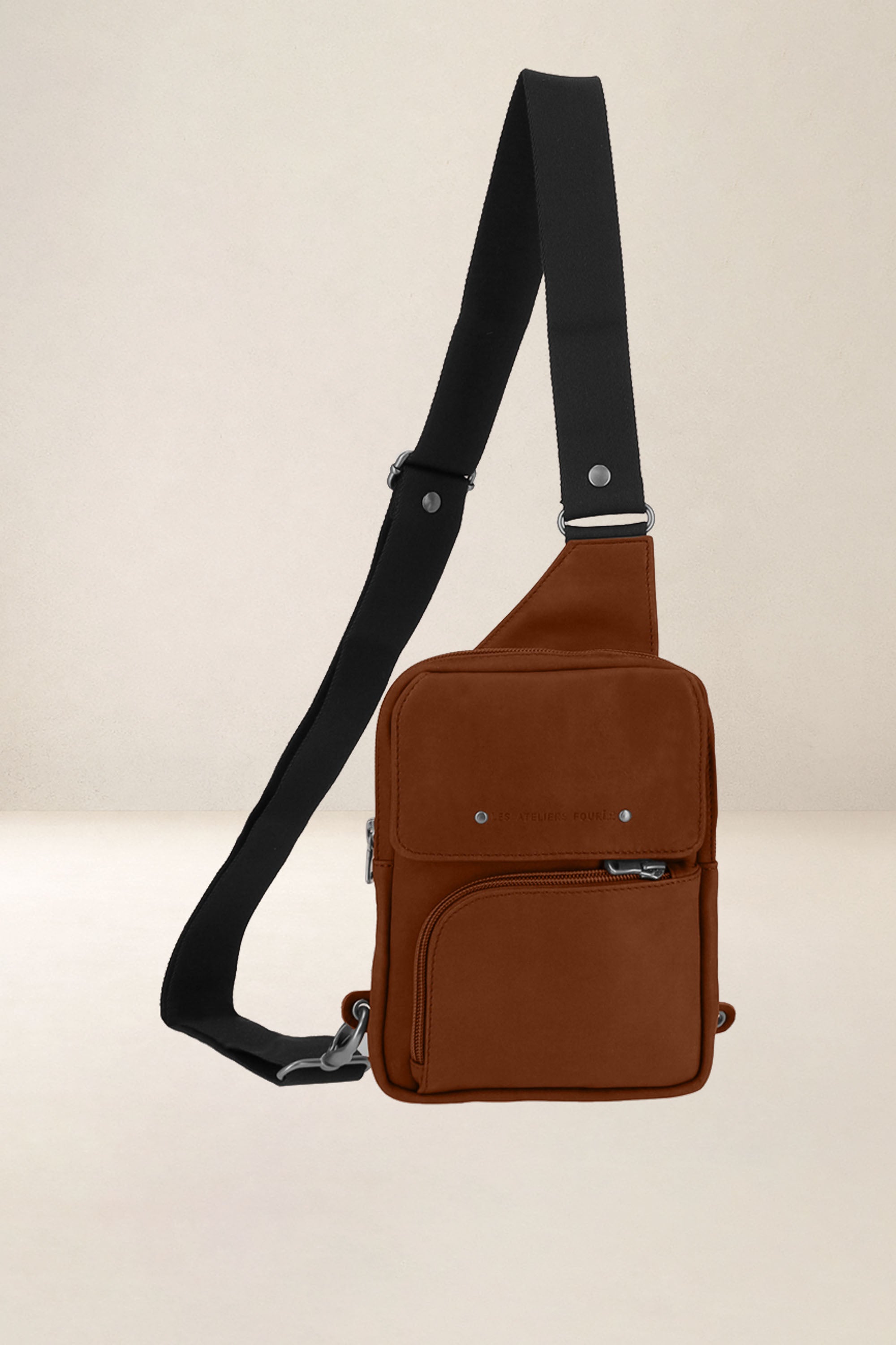 les-ateliers-four-s-pallas-sac-banane-fauve-holster-cuir image 8