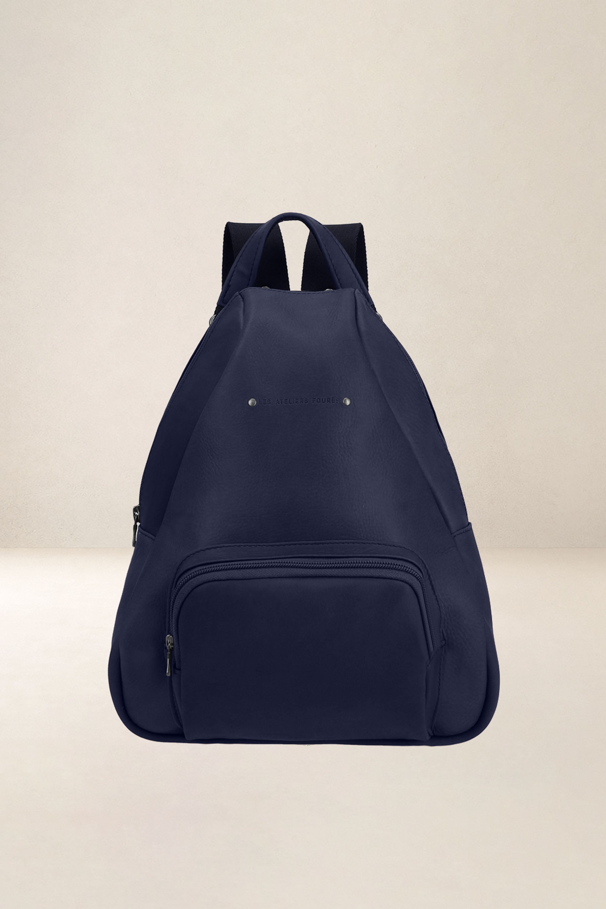 les-ateliers-four-s-eole-sac-dos-cuir-fauve image 1