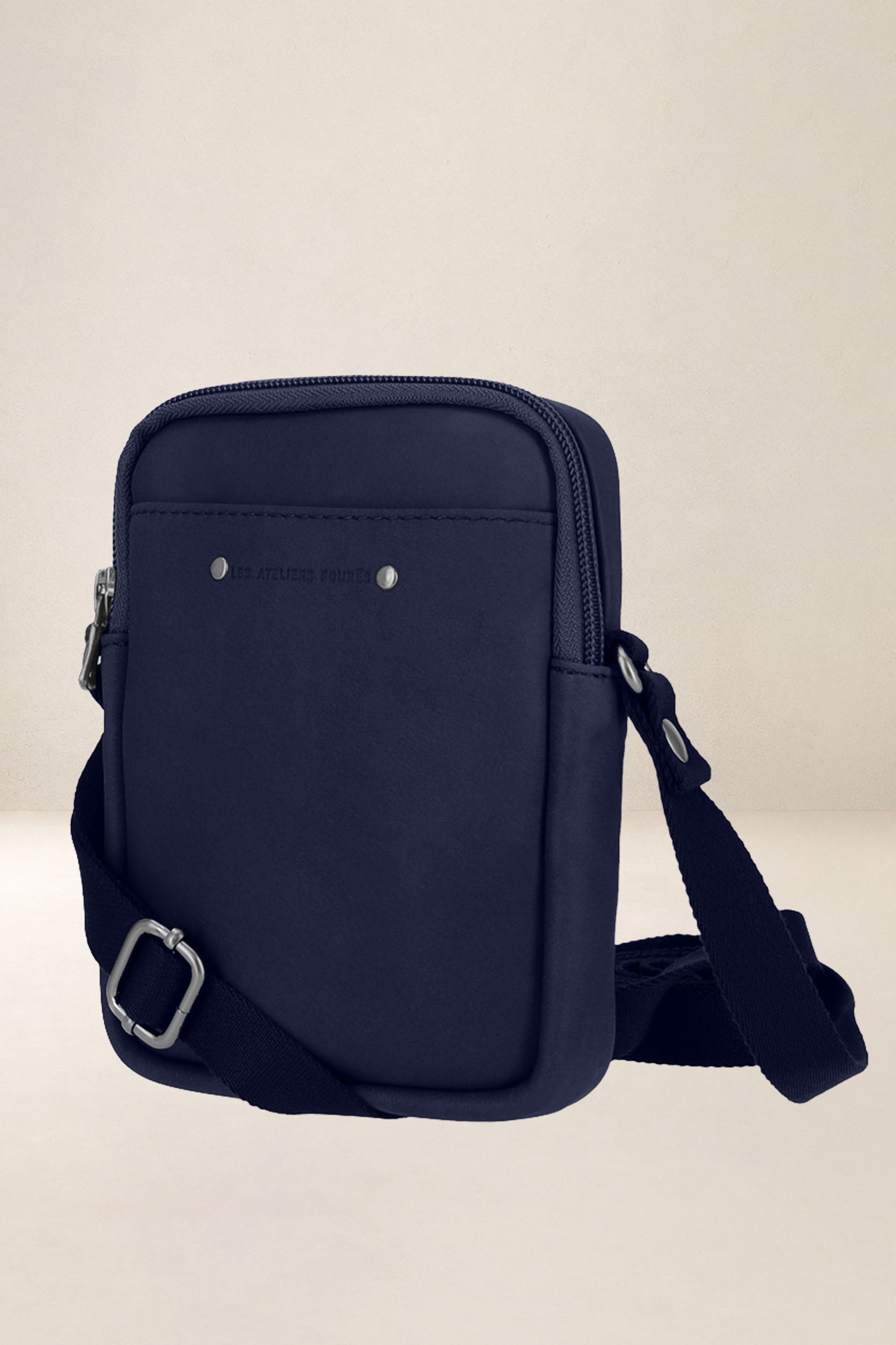 les-ateliers-four-s-c-os-sacoche-cuir-homme-marine image 3