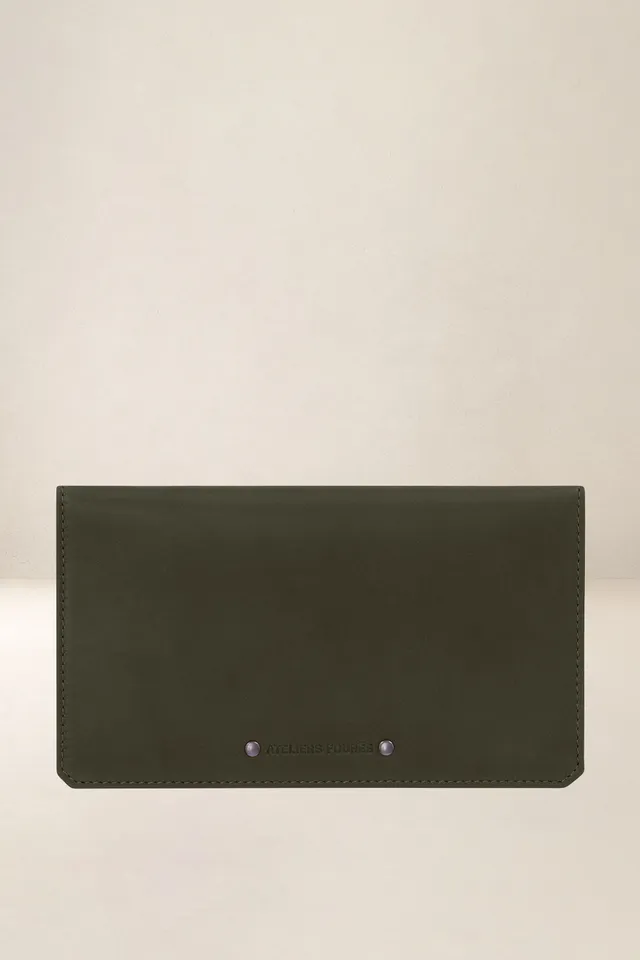 les-ateliers-four-s-cronos-porte-ch-quier-cuir-bronze image 1