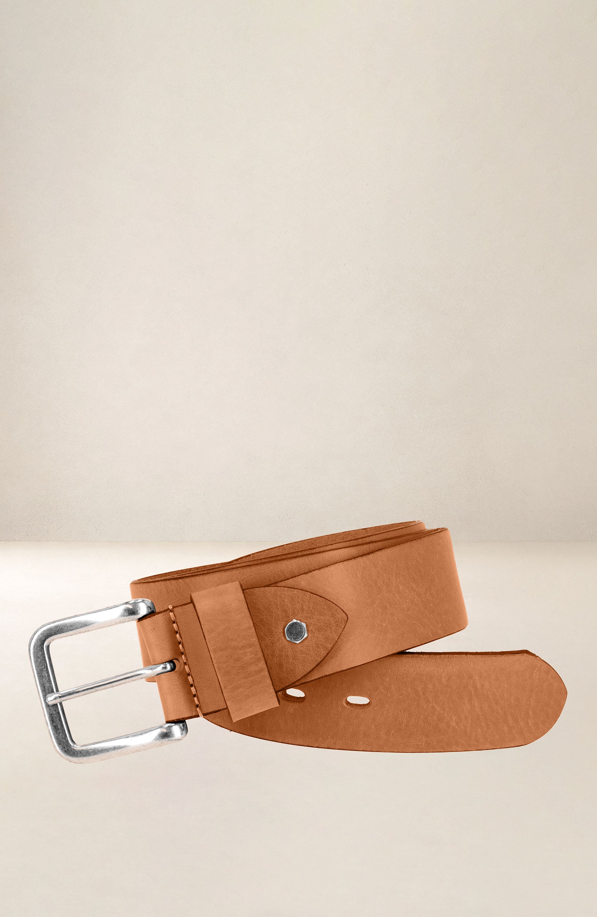 les-ateliers-four-s-eb-ne-ceinture-cuir-noir-grain image 1
