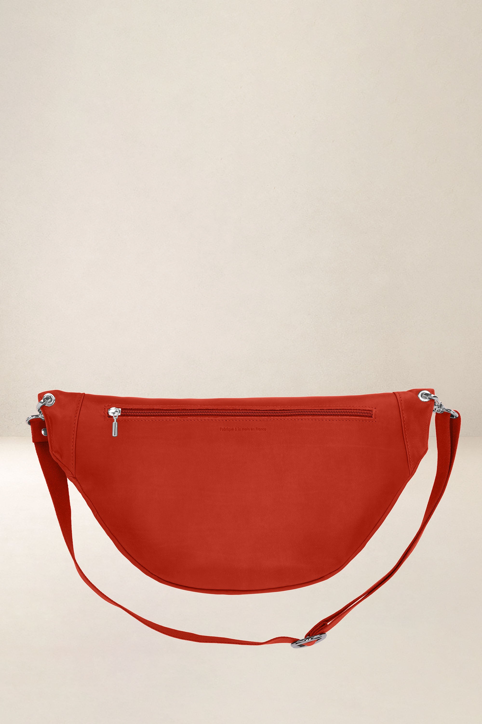 les-ateliers-four-s-atalante-sac-banane-cuir-orange-confite image 4