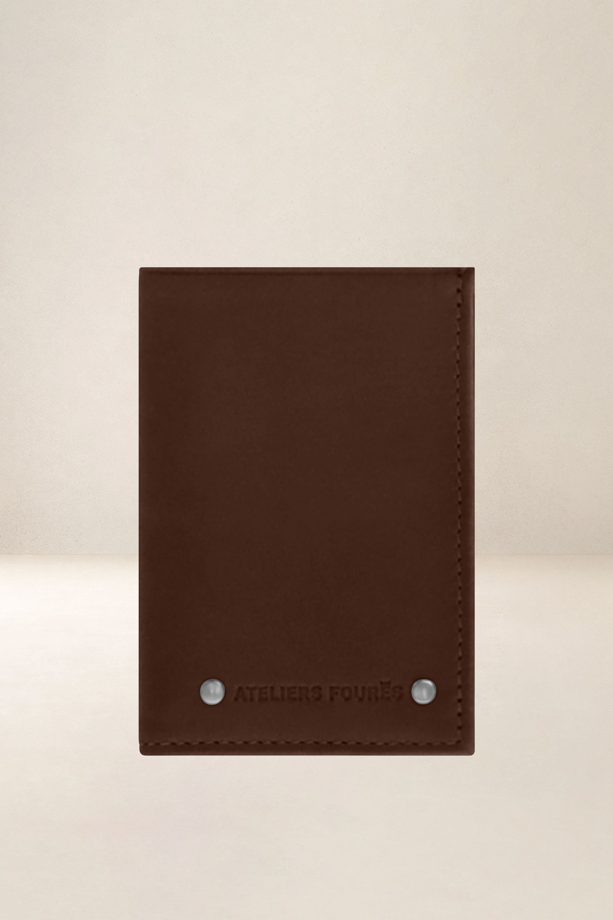 les-ateliers-four-s-pollux-portefeuille-compact-rfid-fauve image 6
