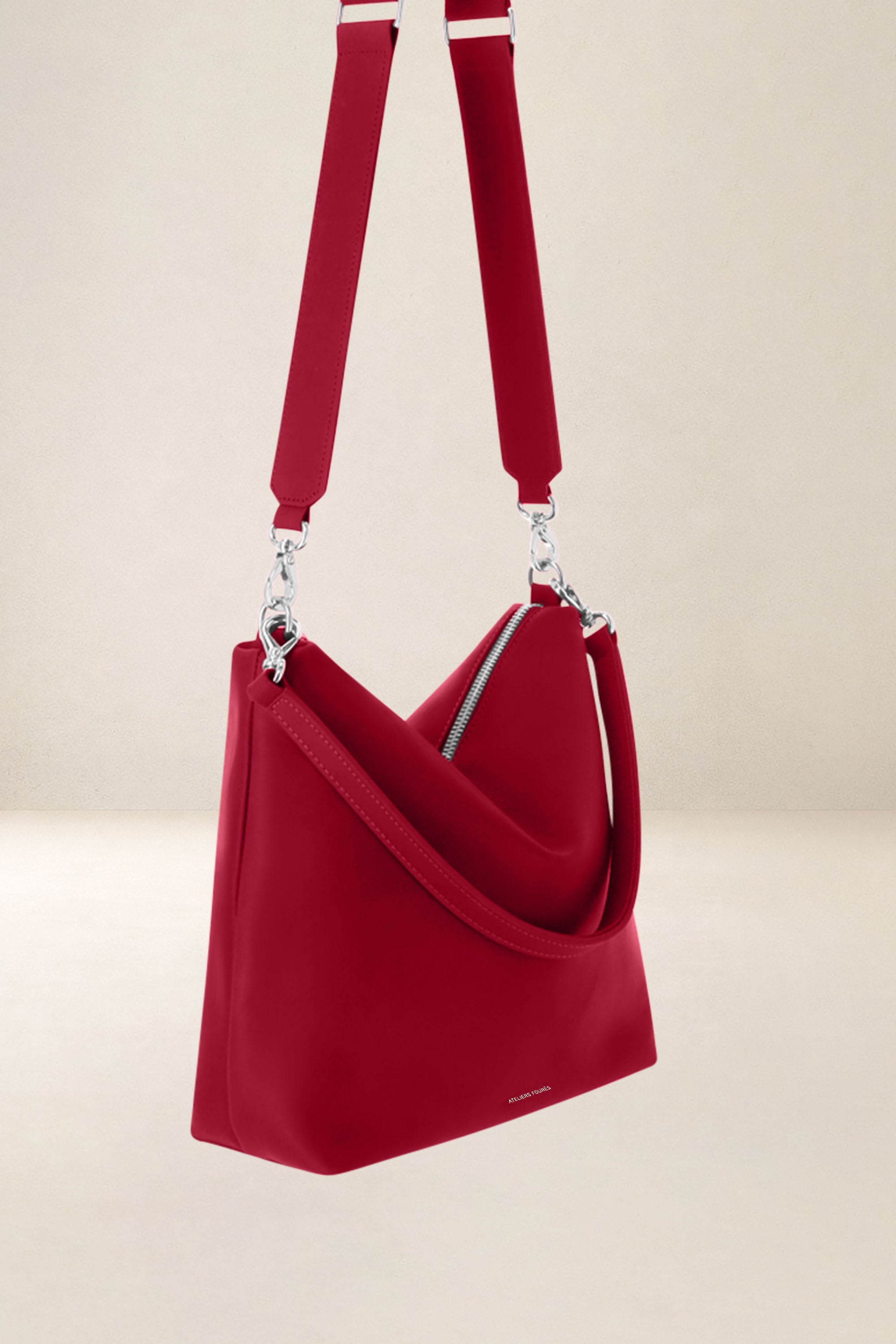 les-ateliers-four-s-iliade-sac-seau-cuir-fauve image 5