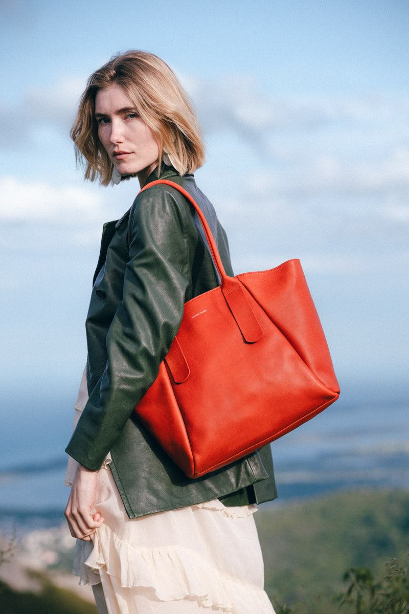les-ateliers-four-s-d-m-ter-cabas-cuir-orange-confite image 2