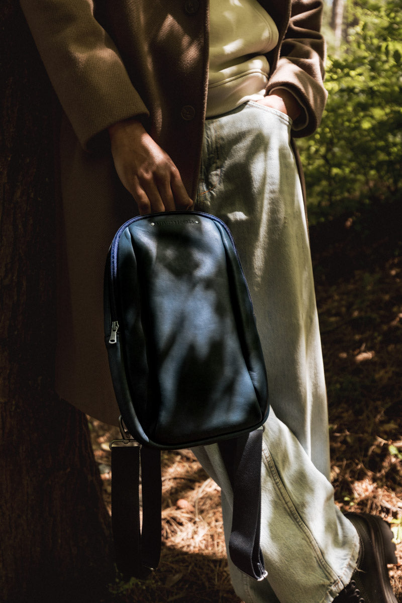 les-ateliers-four-s-ouranos-sac-dos-cuir-cognac image 3
