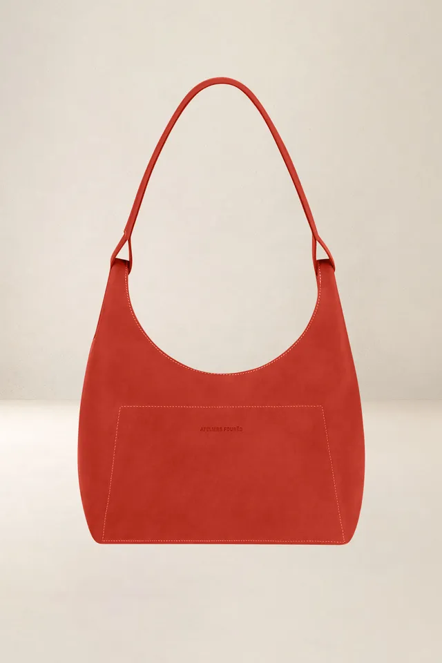 les-ateliers-four-s-amazone-sac-main-minuit-cuir-pleine-fleur image 1