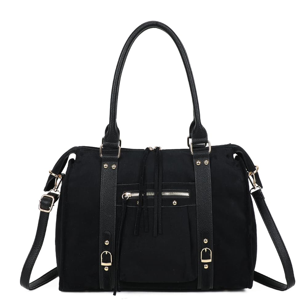 double-tree-sac-bowling-bandouli-re-cabas-femme-marron image 8
