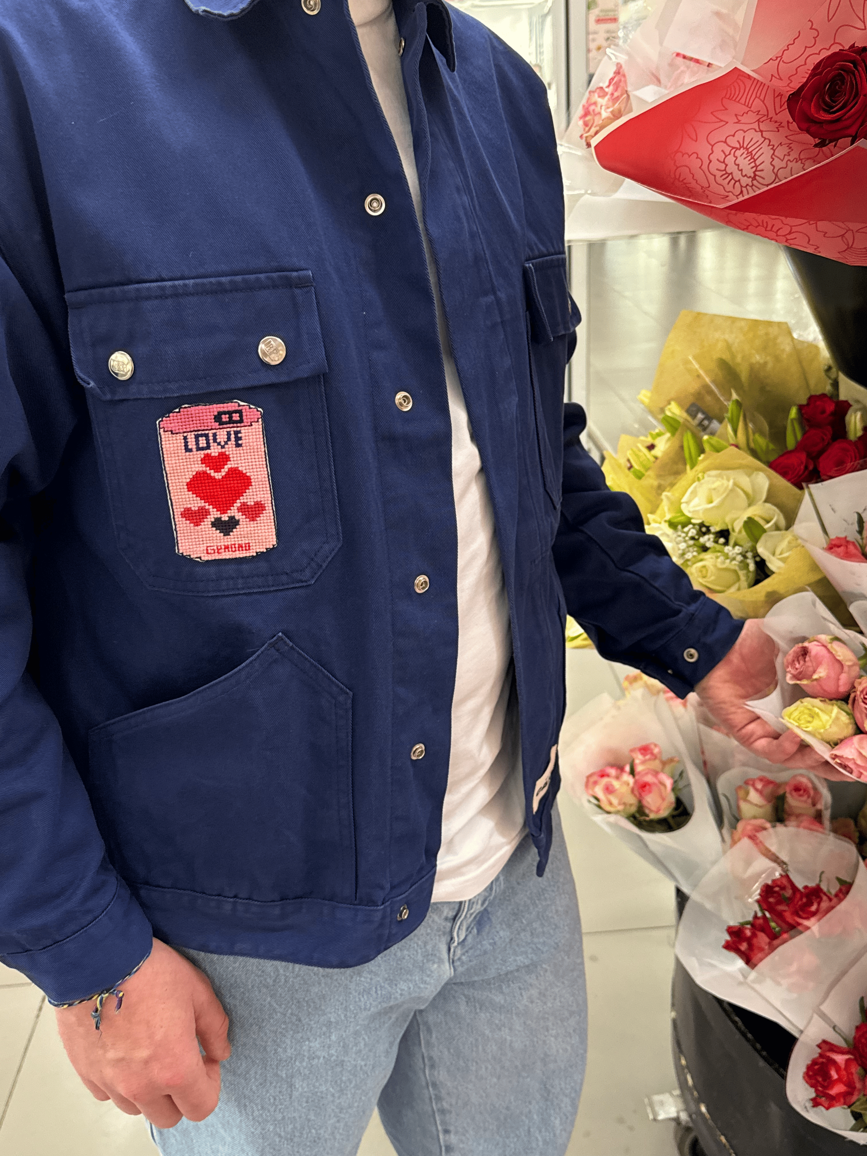 maison-gang-vestes-de-travail-self-love-veste-marine-tu image 2