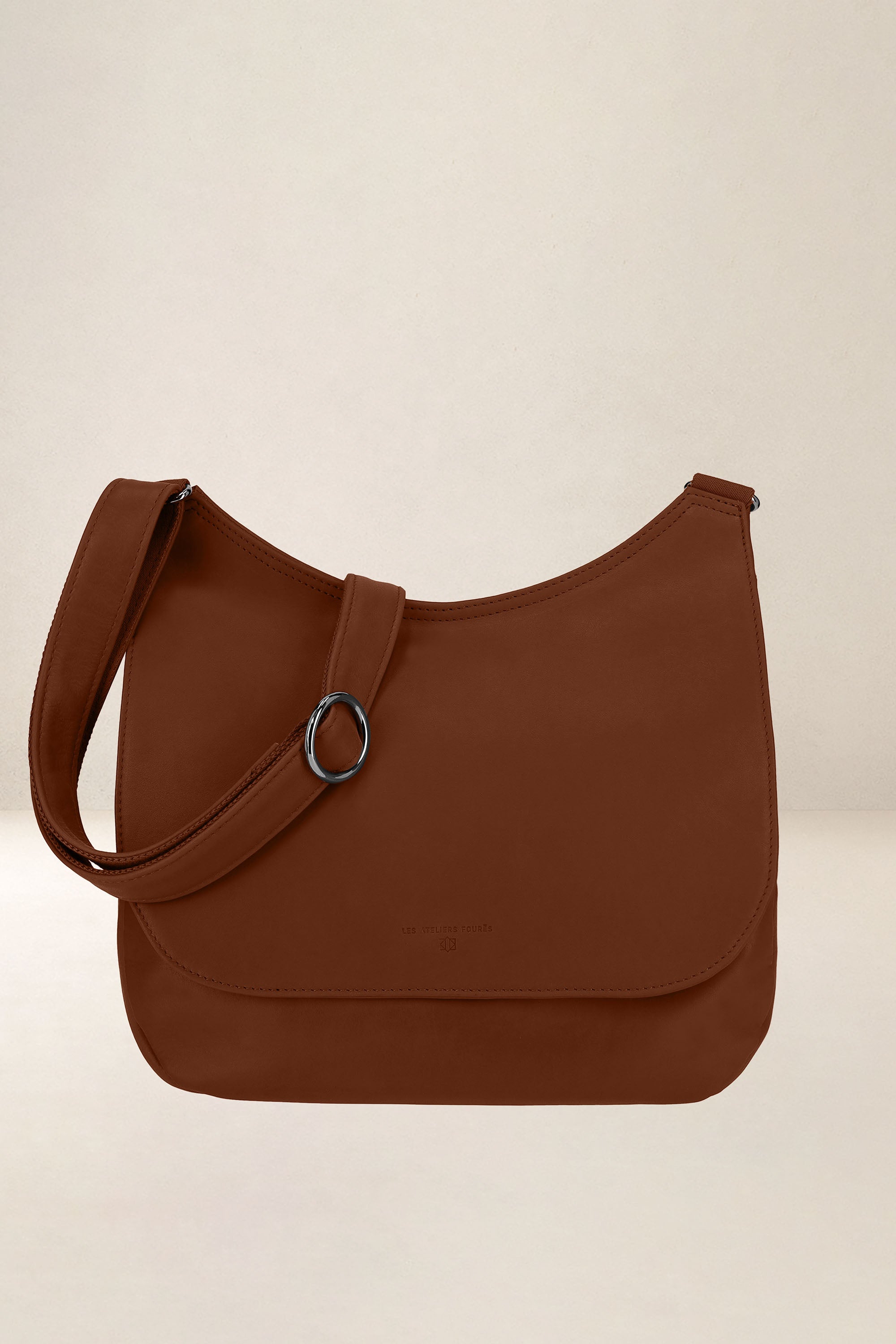 les-ateliers-four-s-art-mis-sac-main-cuir-fauve image 1