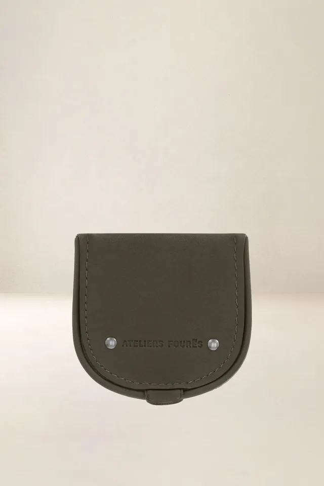 les-ateliers-four-s-el-os-porte-monnaie-cuir-bronze image 1
