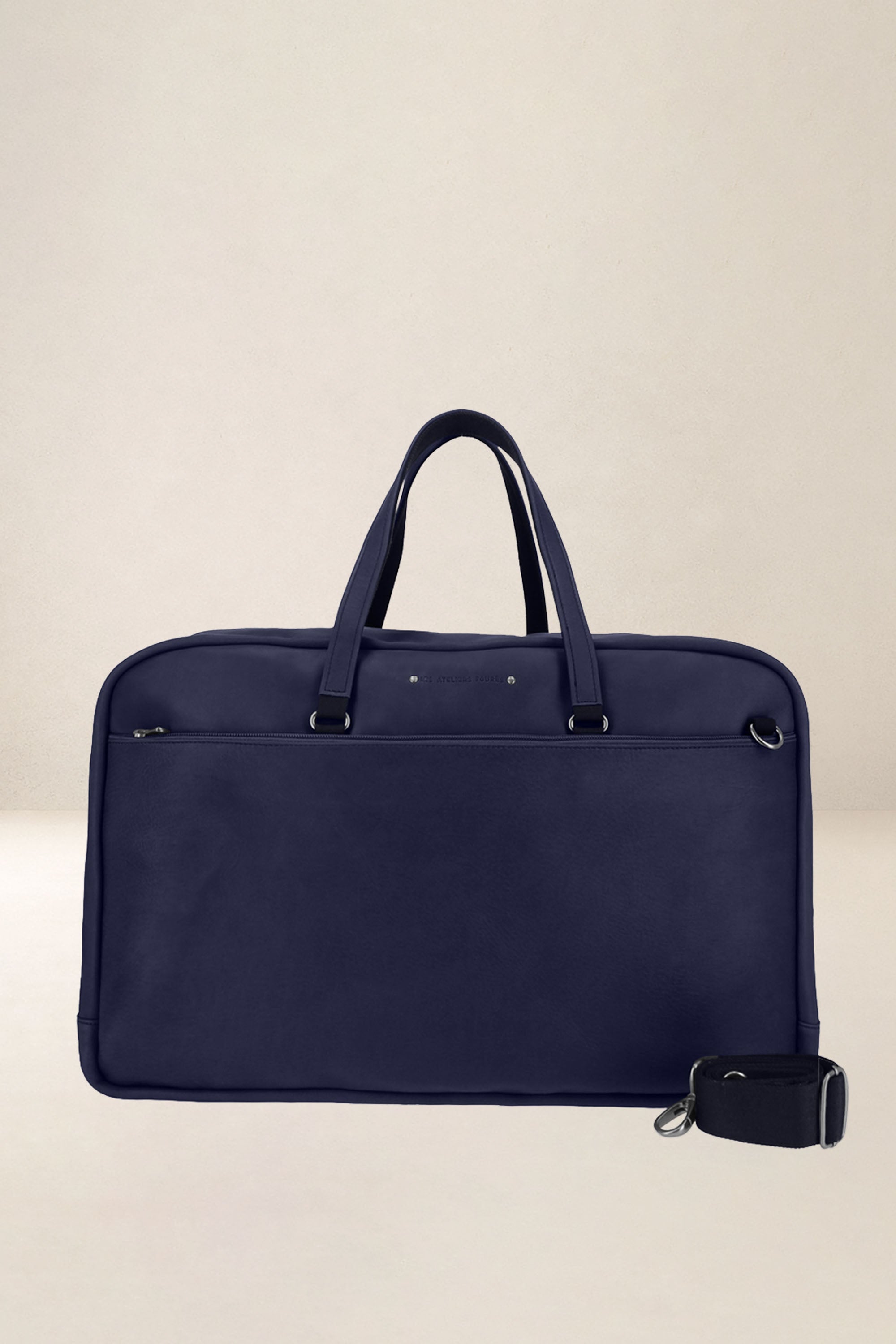les-ateliers-four-s-zeus-sac-de-voyage-cuir-cognac-cabine image 2