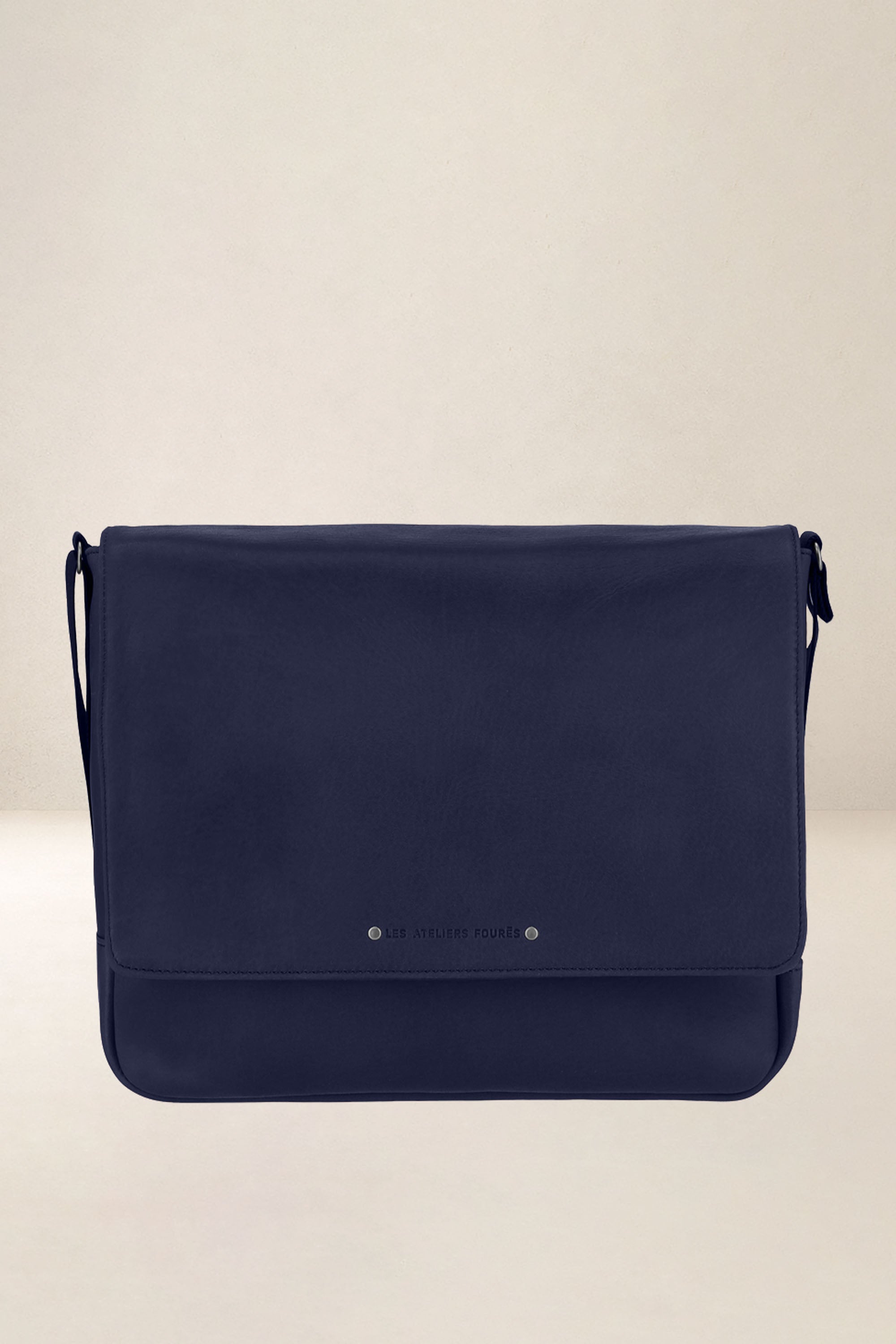 les-ateliers-four-s-pan-sac-travail-cuir-marine image 2