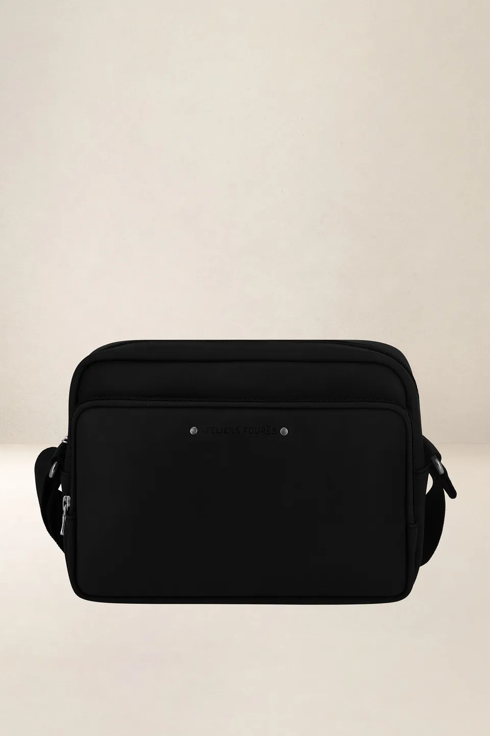 les-ateliers-four-s-pers-e-sacoche-cuir-marine-homme image 1