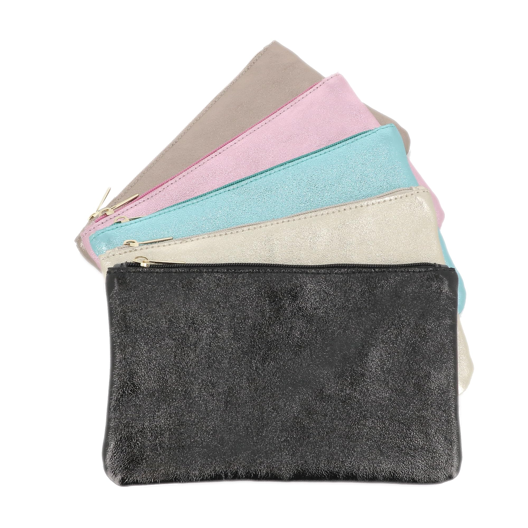 double-tree-pochette-cuir-iris-zipp-e-23-cm image 6