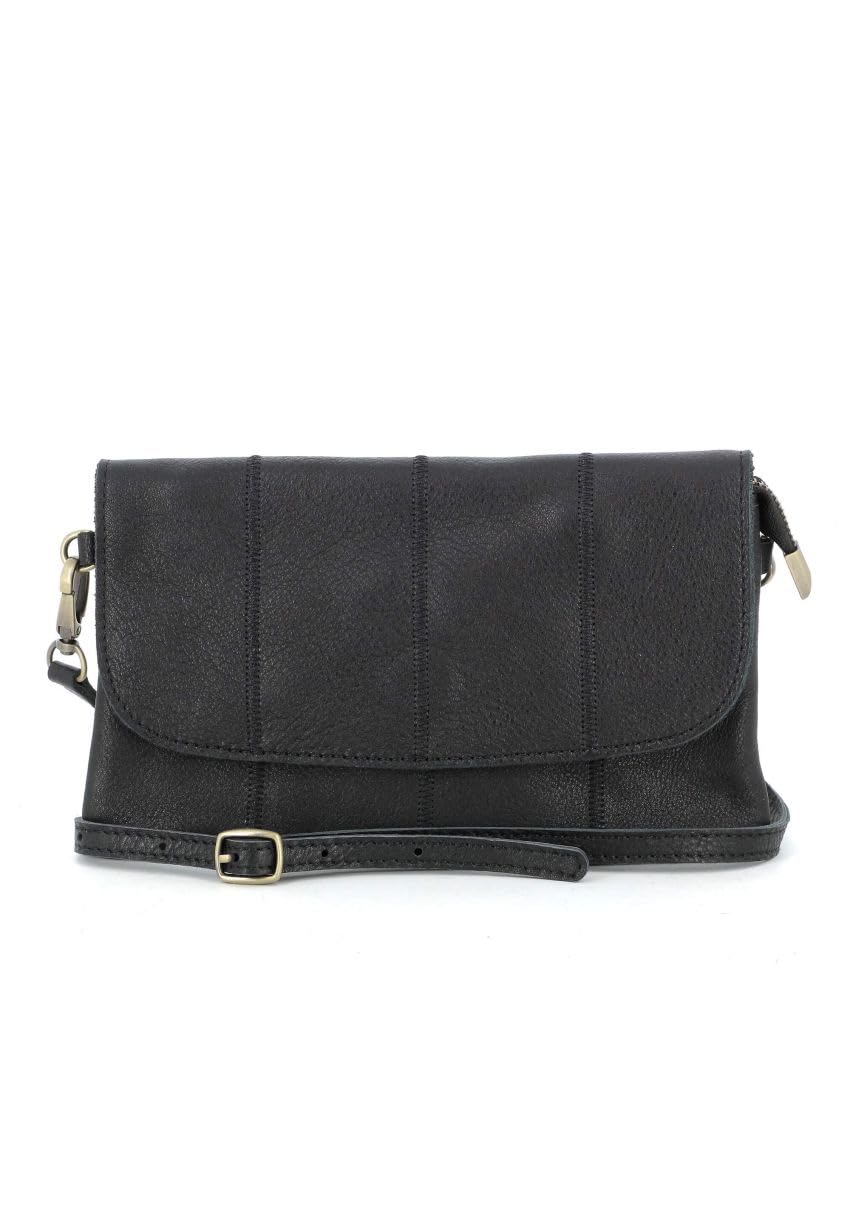 double-tree-mini-sac-bandouli-re-cuir-souple-noir-magn-tique image 1