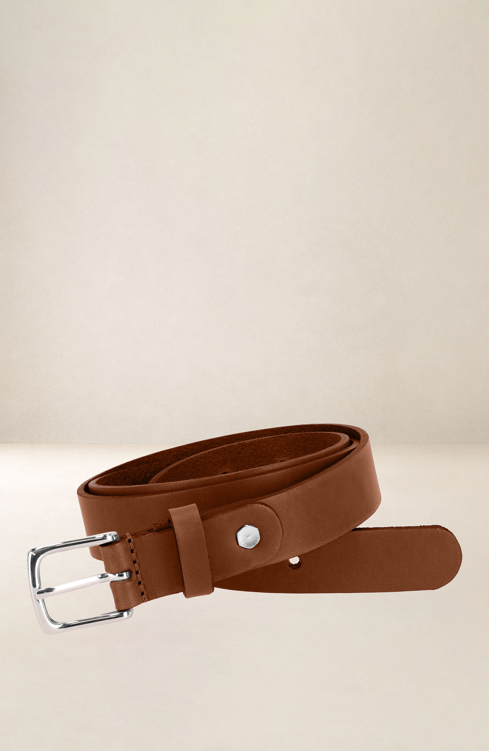 les-ateliers-four-s-immortelle-ceinture-femme-cognac-cuir-lisse image 4
