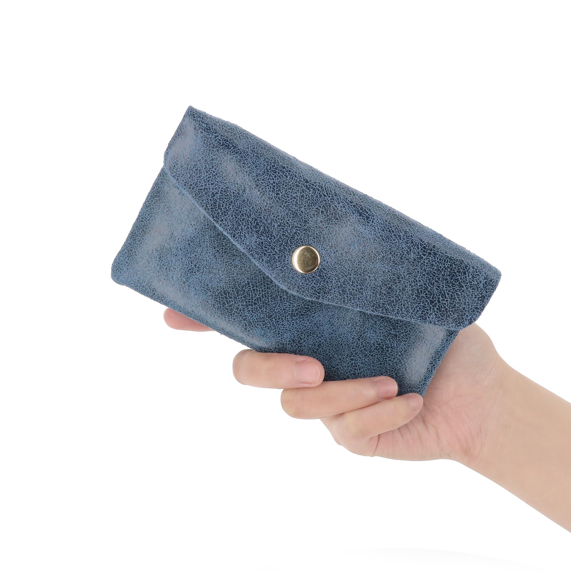 double-tree-porte-monnaie-cuir-bleu-marine-grain-mi-long image 4