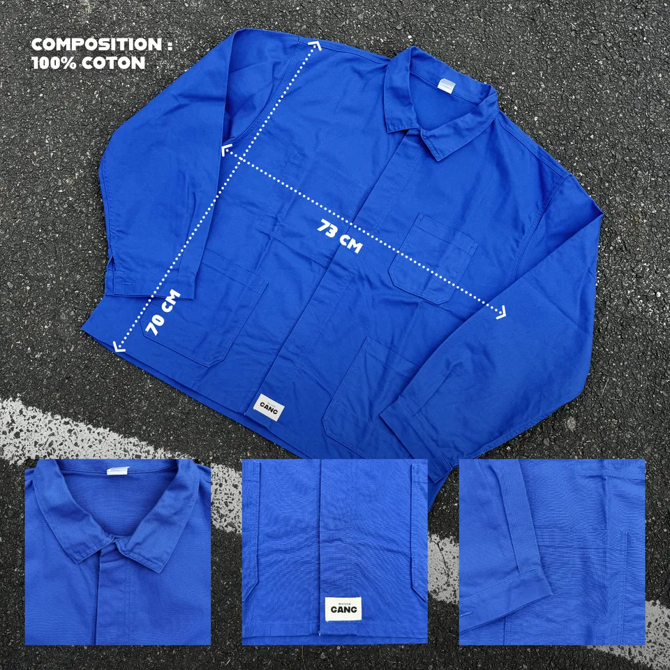 maison-gang-vestes-marguerite-veste-travail-bleue-coton-tu image 1