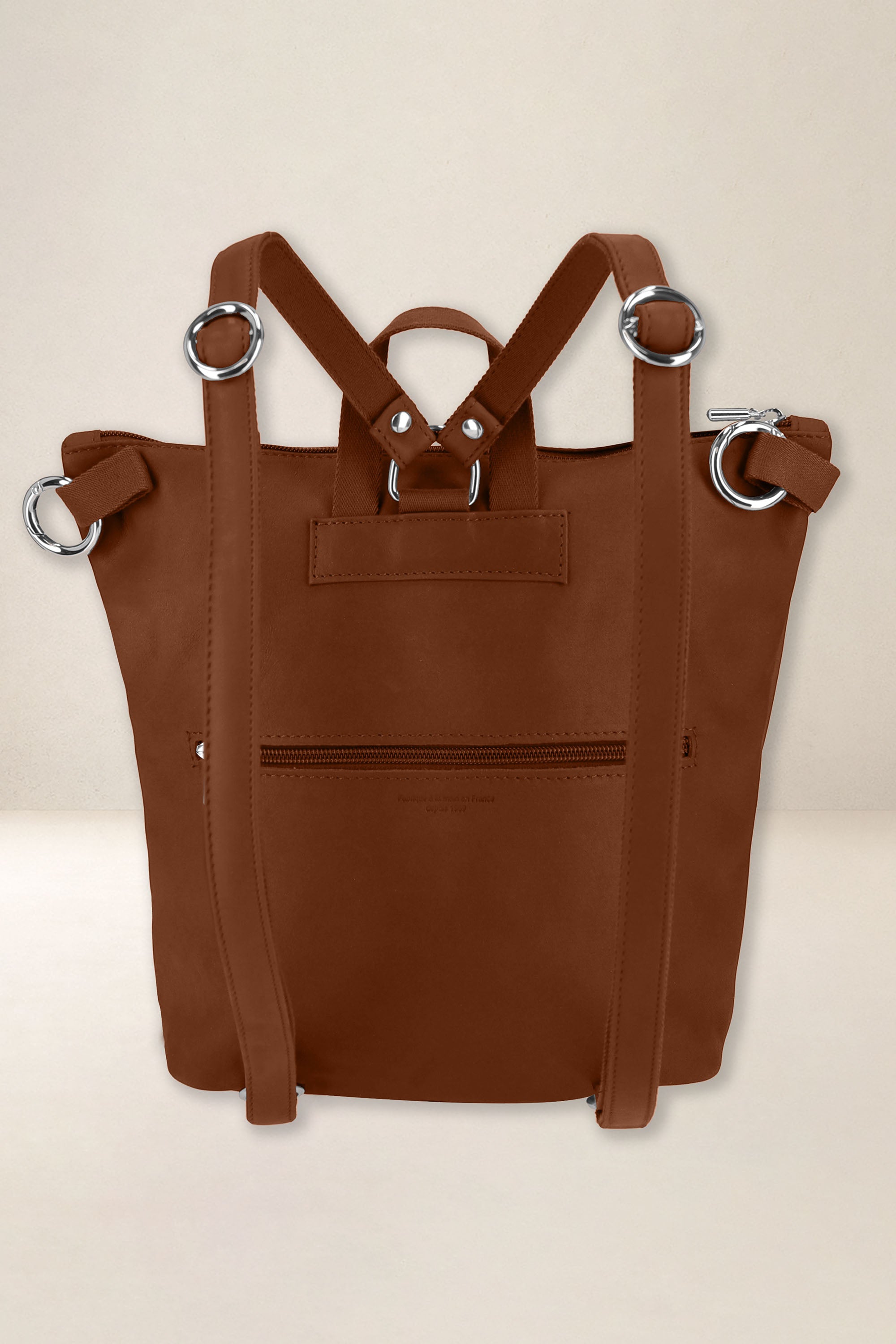 les-ateliers-four-s-psych-sac-dos-cuir-fauve image 7