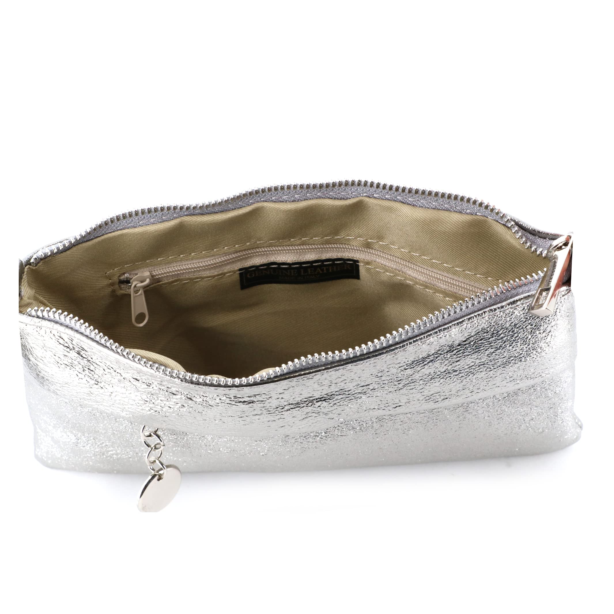 double-tree-petit-sac-bandouli-re-cuir-iris-argent-soir-e image 5