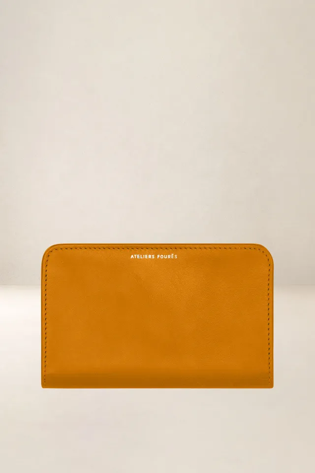 les-ateliers-four-s-pers-phone-portefeuille-cuir-fauve-medium image 1