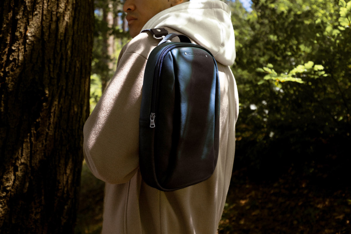 les-ateliers-four-s-ouranos-sac-dos-cuir-cognac image 6