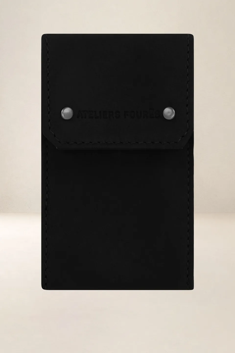 les-ateliers-four-s-encelade-tui-porte-cl-s-cuir-bronze image 1