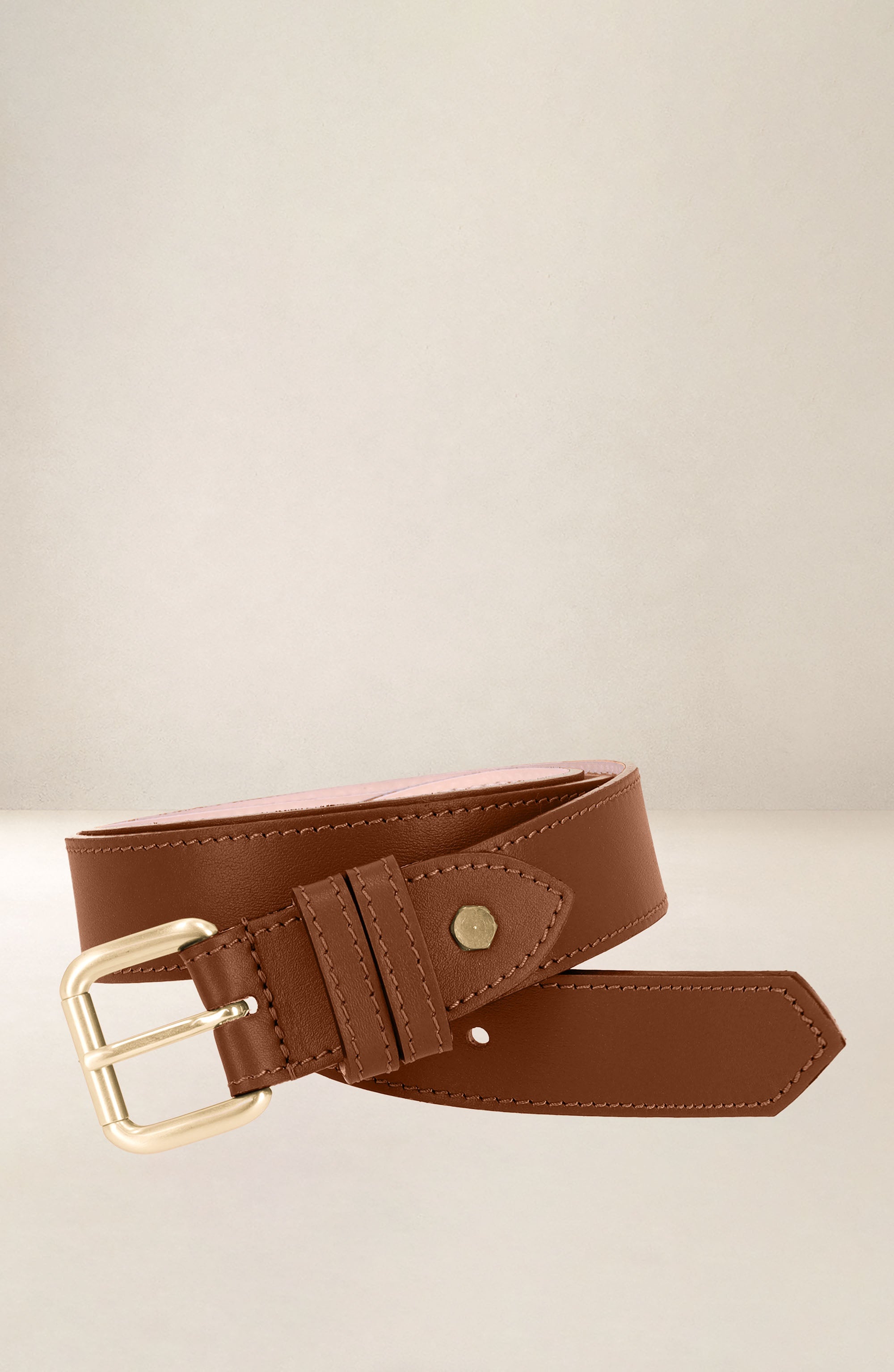 les-ateliers-four-s-dahlia-ceinture-femme-cuir-lion-boucle-dor-e image 1