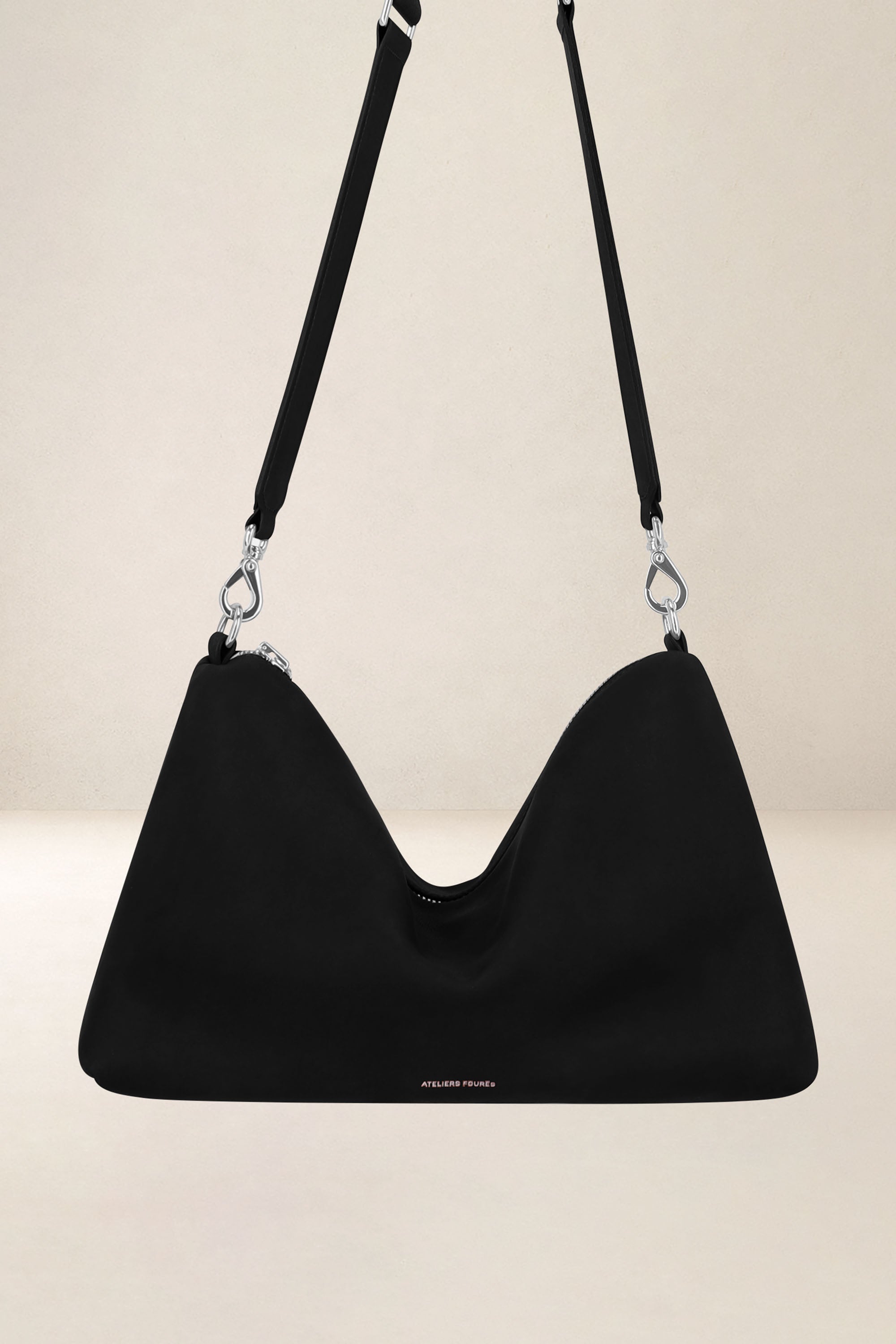 les-ateliers-four-s-iliade-sac-hobo-cuir-orange-confite image 8