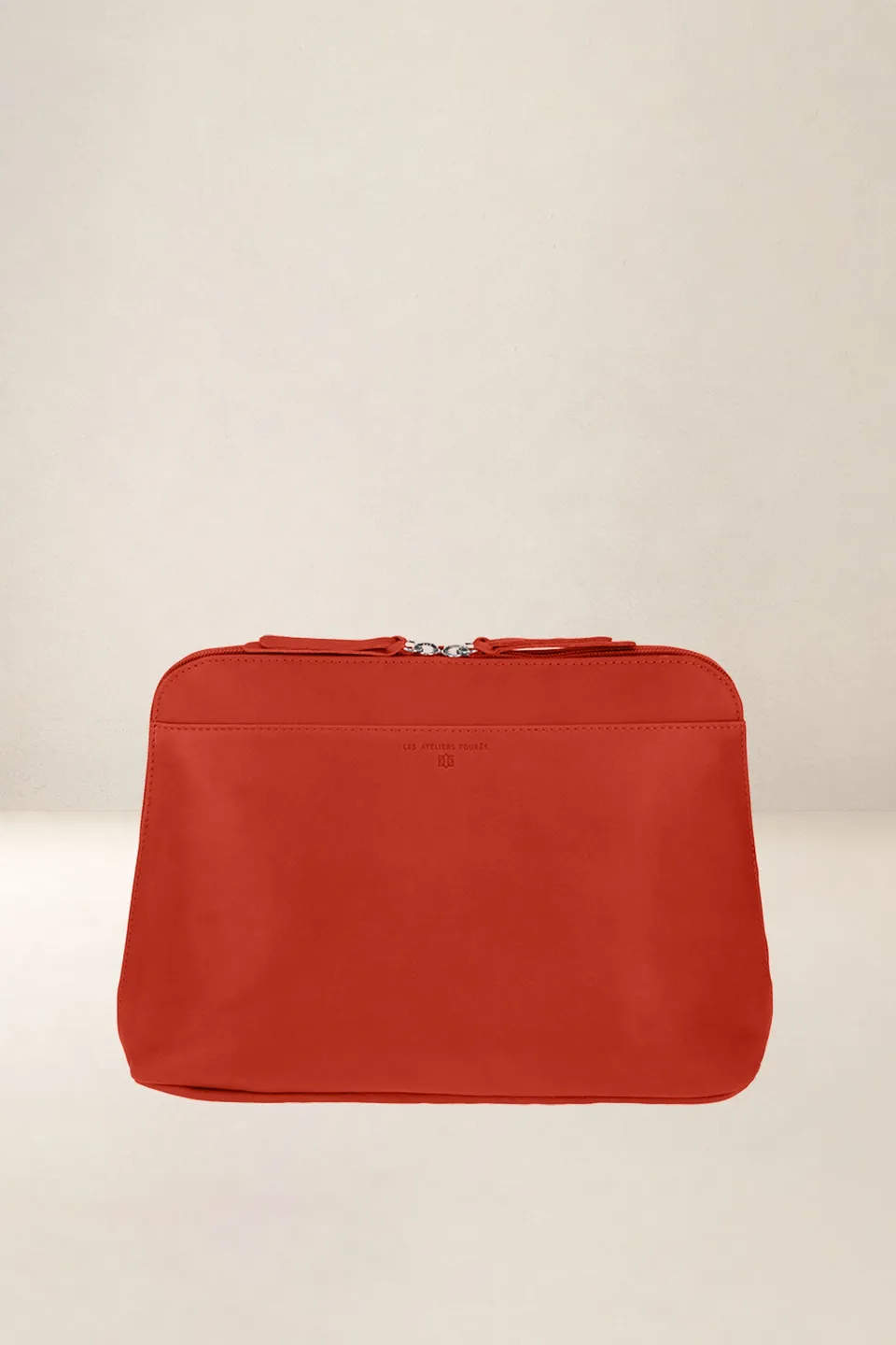 les-ateliers-four-s-europe-b749-sac-main-orange-confite-cuir image 1