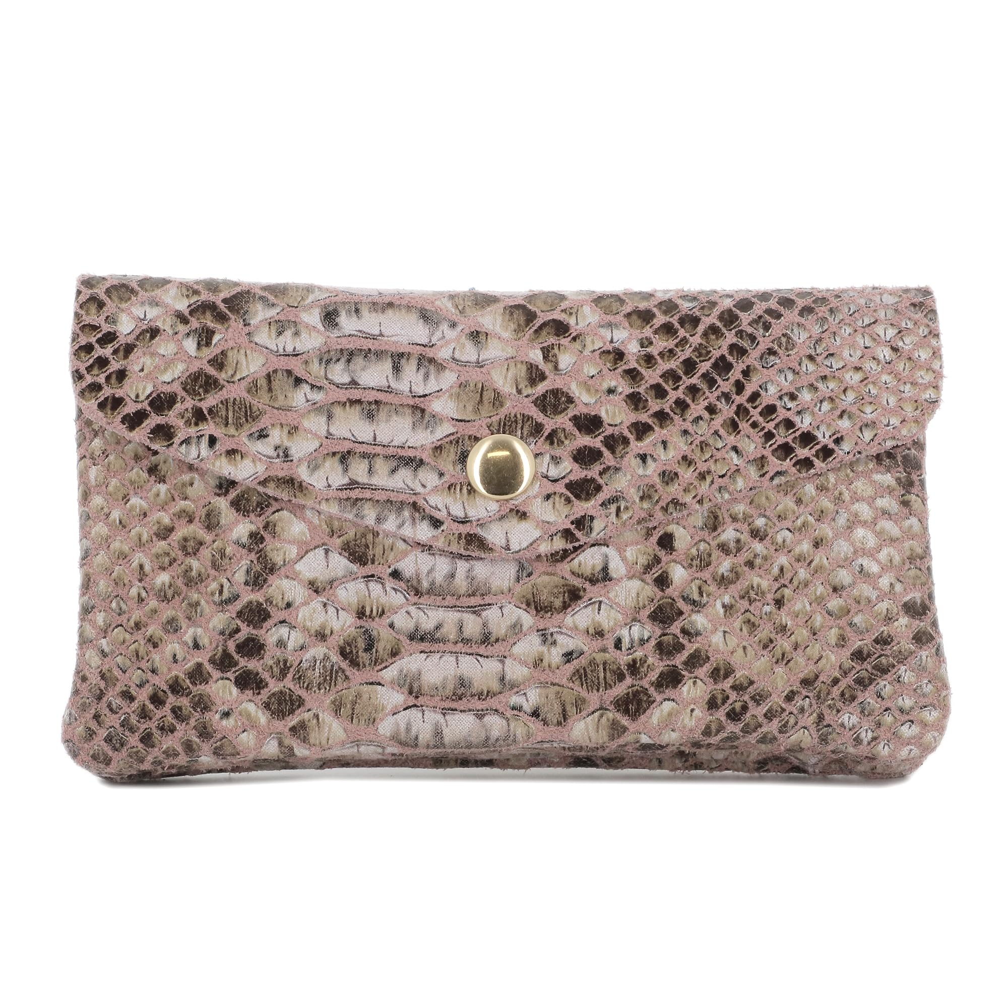 double-tree-porte-monnaie-cuir-python-portefeuille-mi-long-bleu image 8