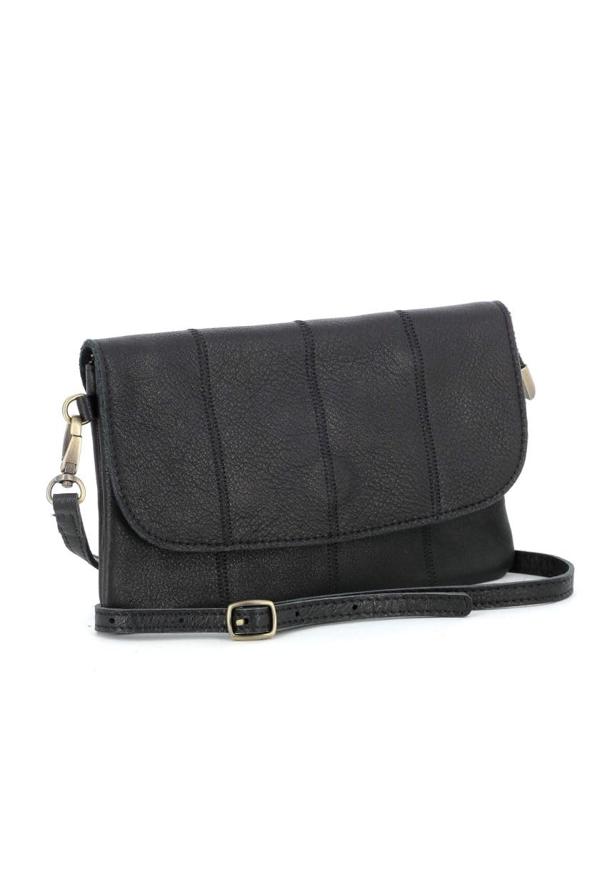 double-tree-mini-sac-bandouli-re-cuir-souple-noir-magn-tique image 2