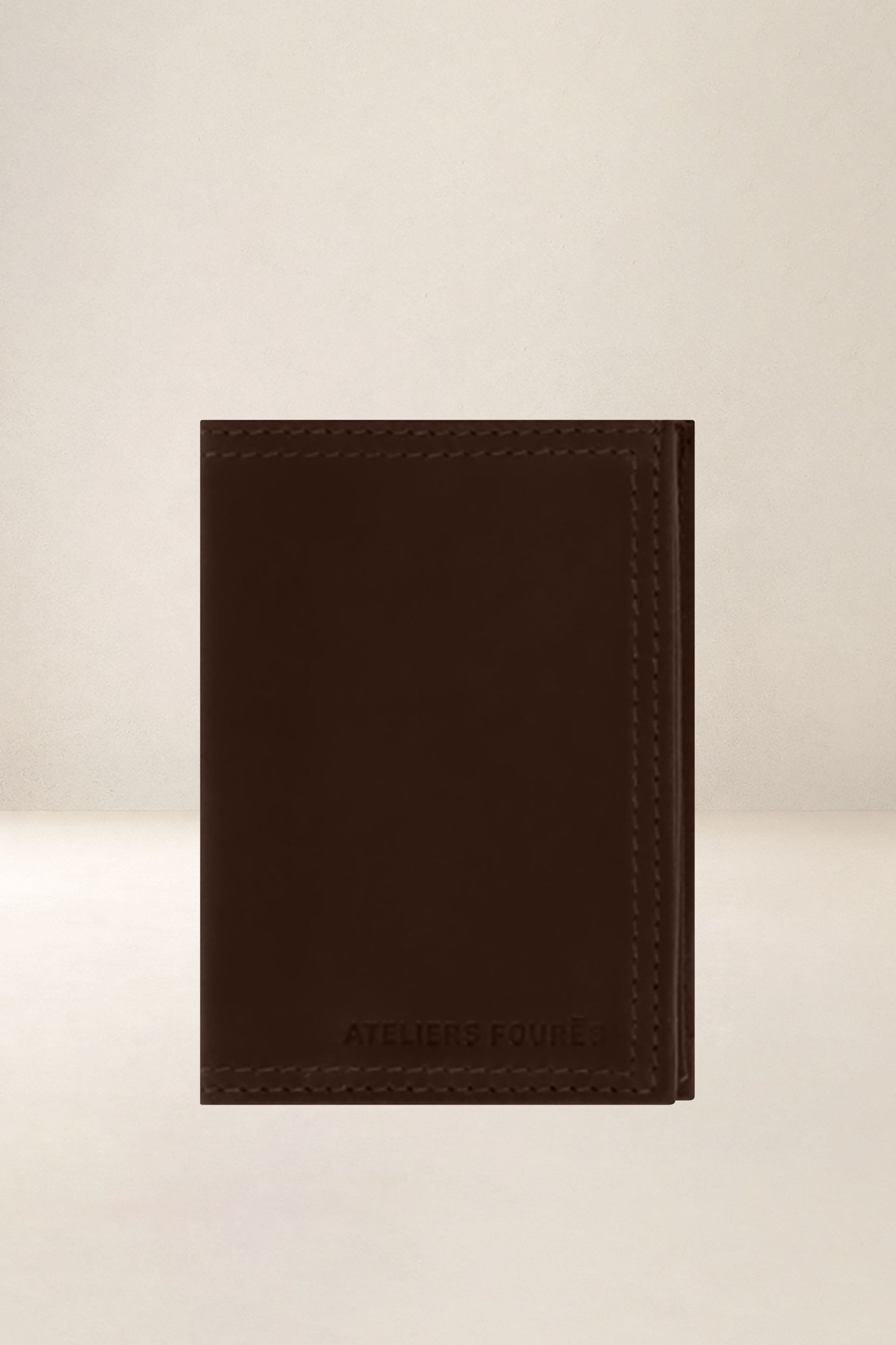 les-ateliers-four-s-platon-portefeuille-cuir-orange-compact image 1