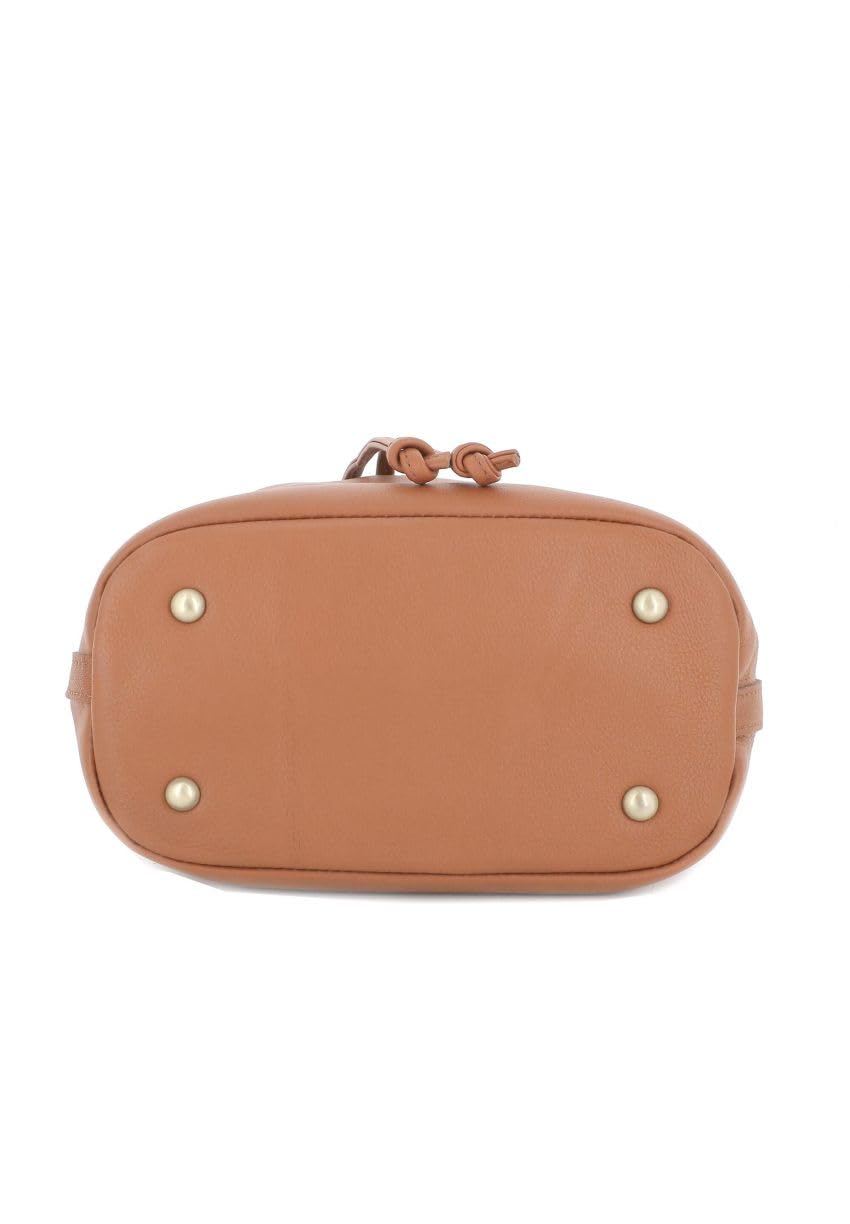 double-tree-sac-seau-bandouli-re-cuir-cordon-serrage-22-cm image 6