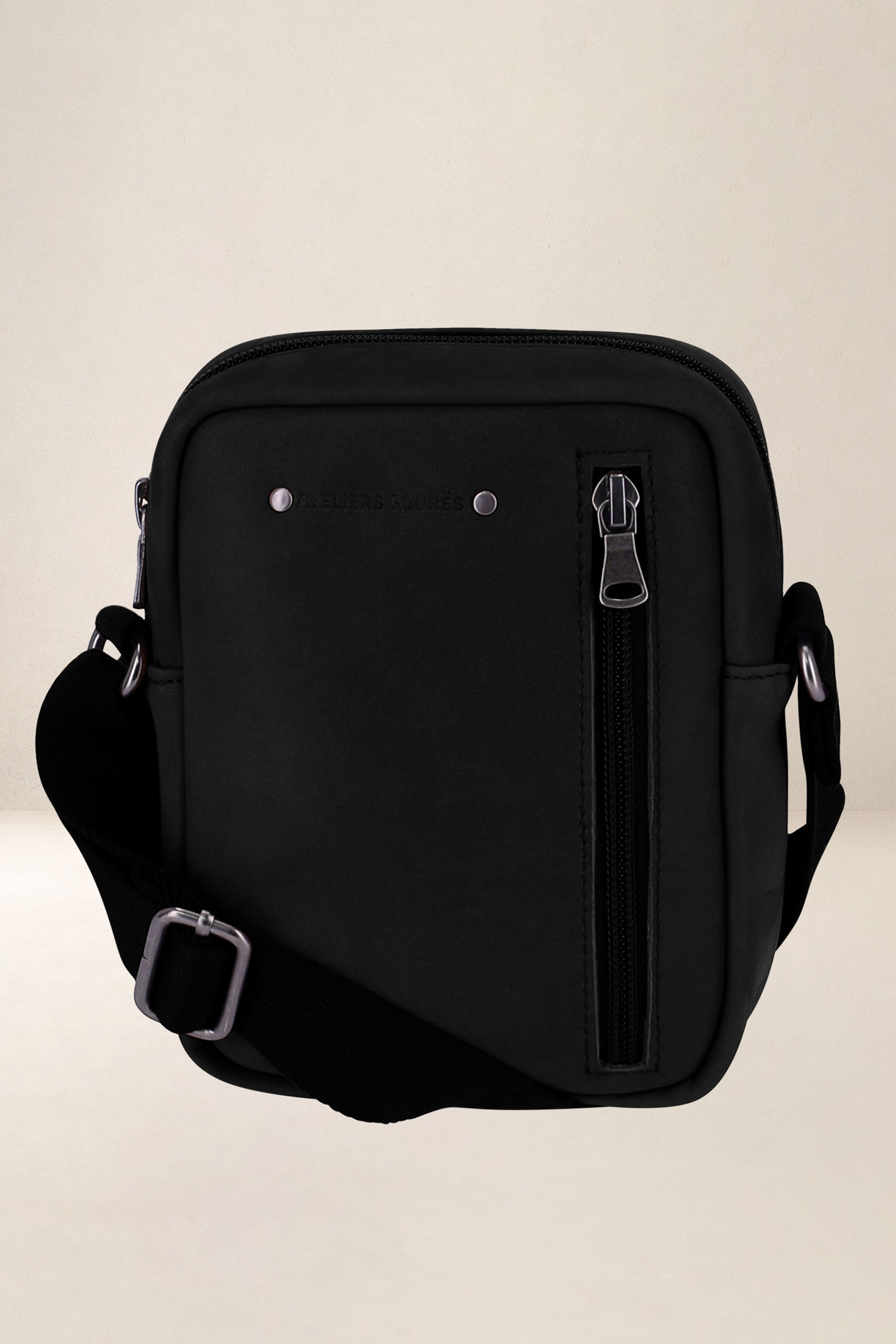 les-ateliers-four-s-c-os-sacoche-homme-cuir-fauve image 2