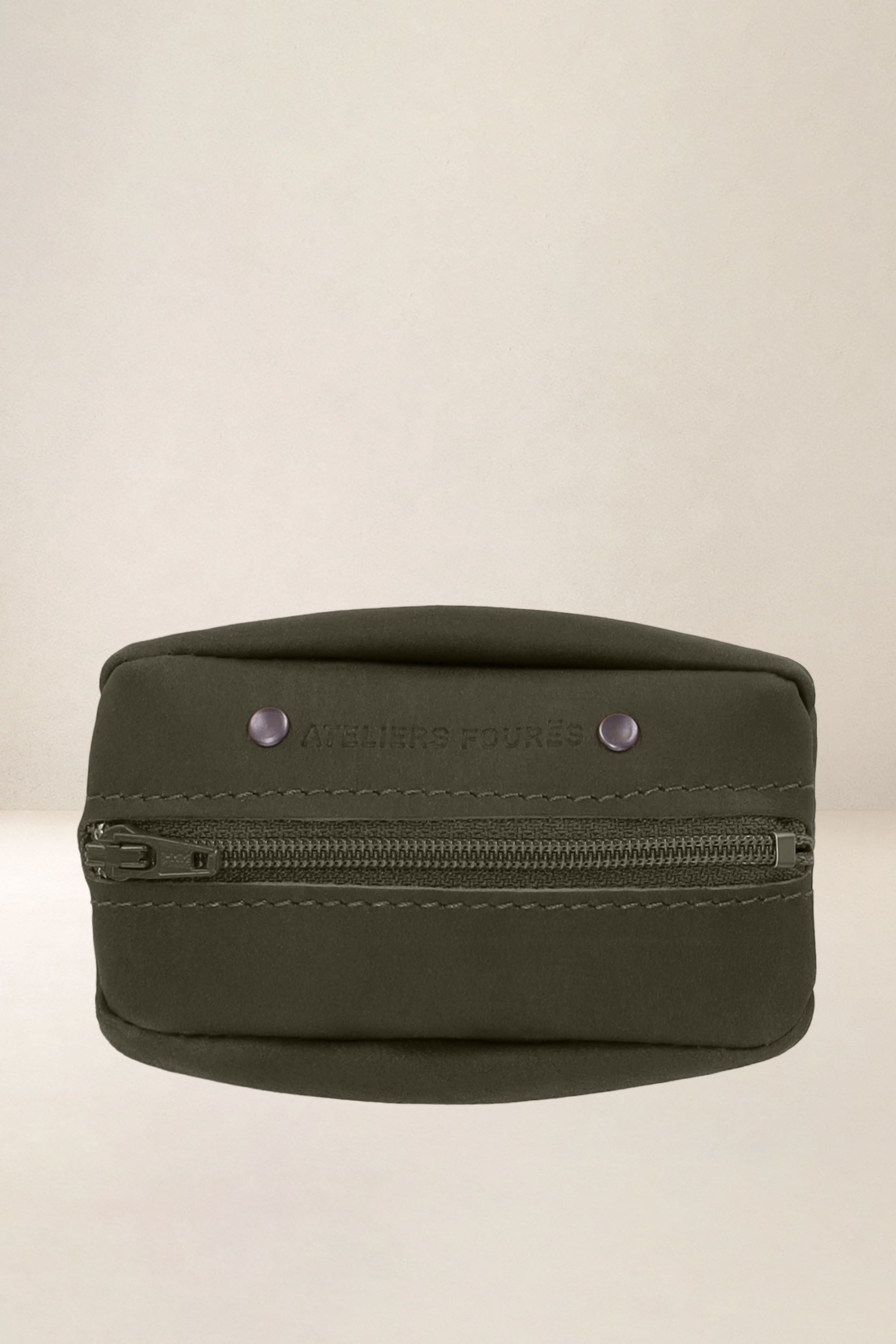 les-ateliers-four-s-hector-porte-monnaie-cuir-marine-zipp image 7