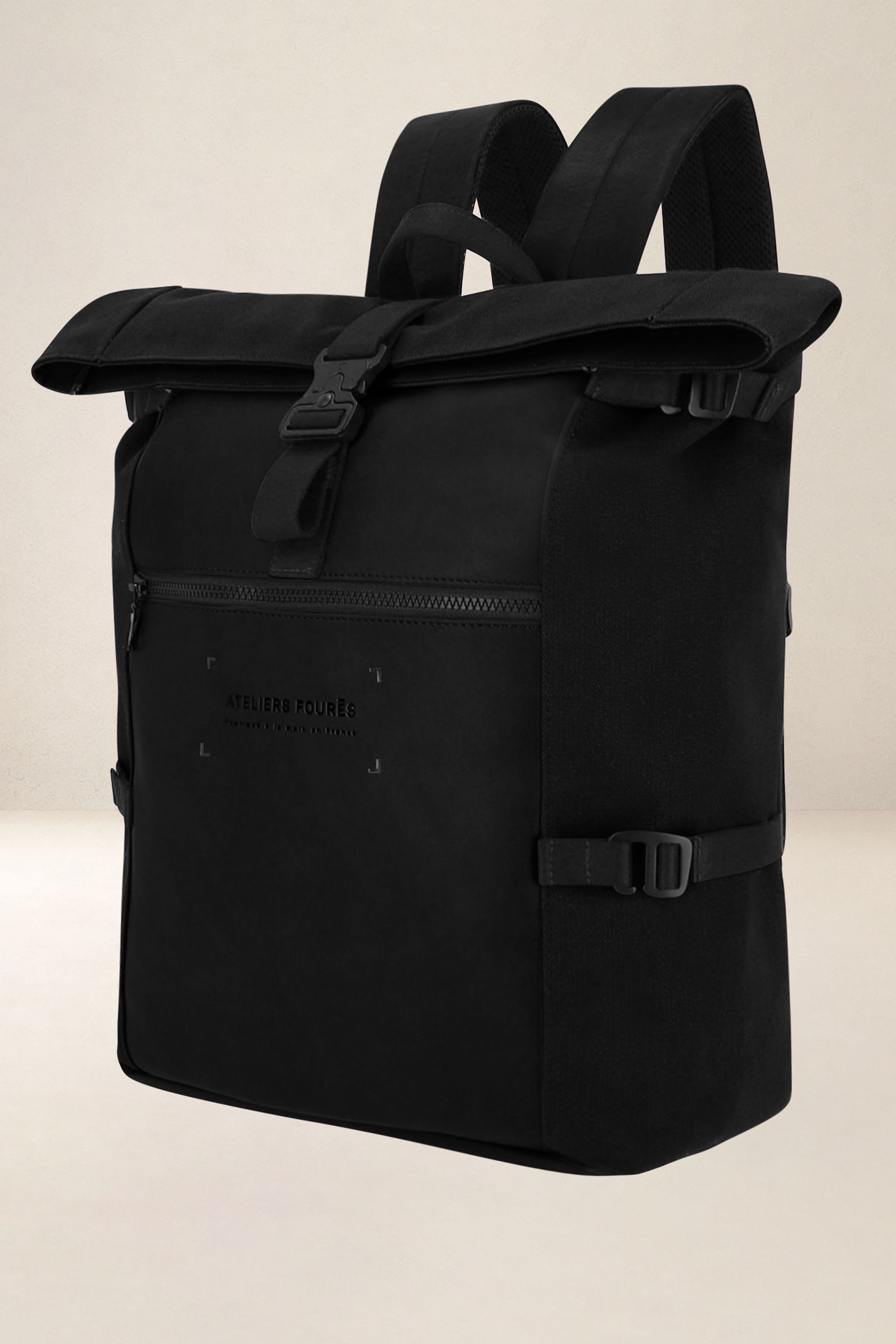 les-ateliers-four-s-aristote-sac-dos-voyage-kaki image 4