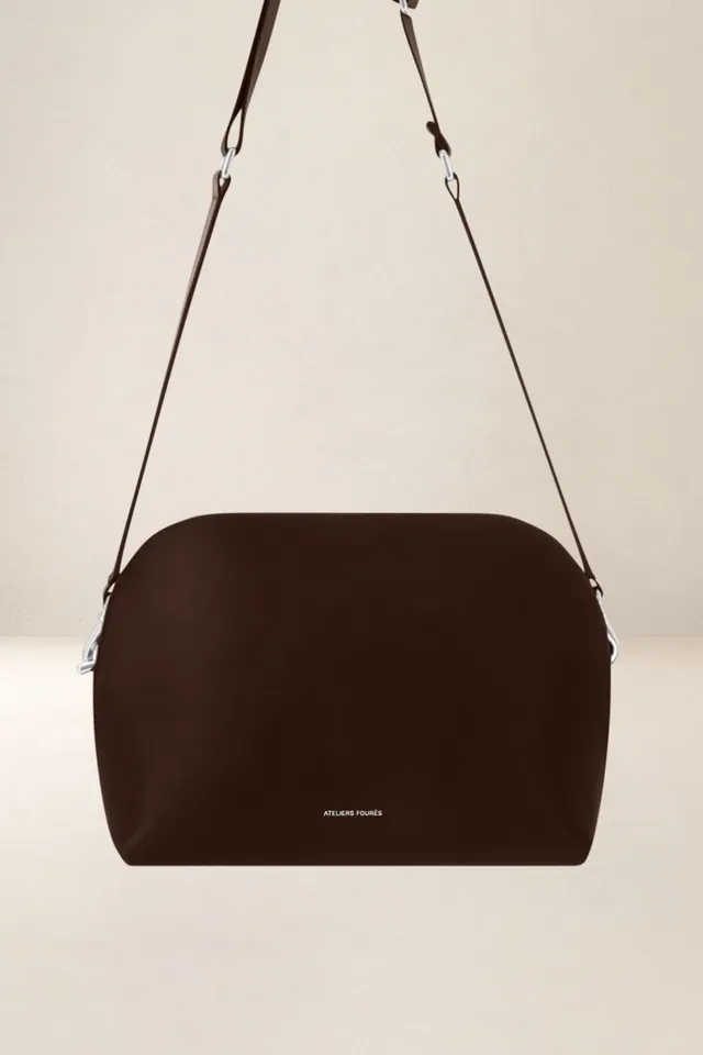 les-ateliers-four-s-odyss-e-grand-sac-cuir-maquis image 1