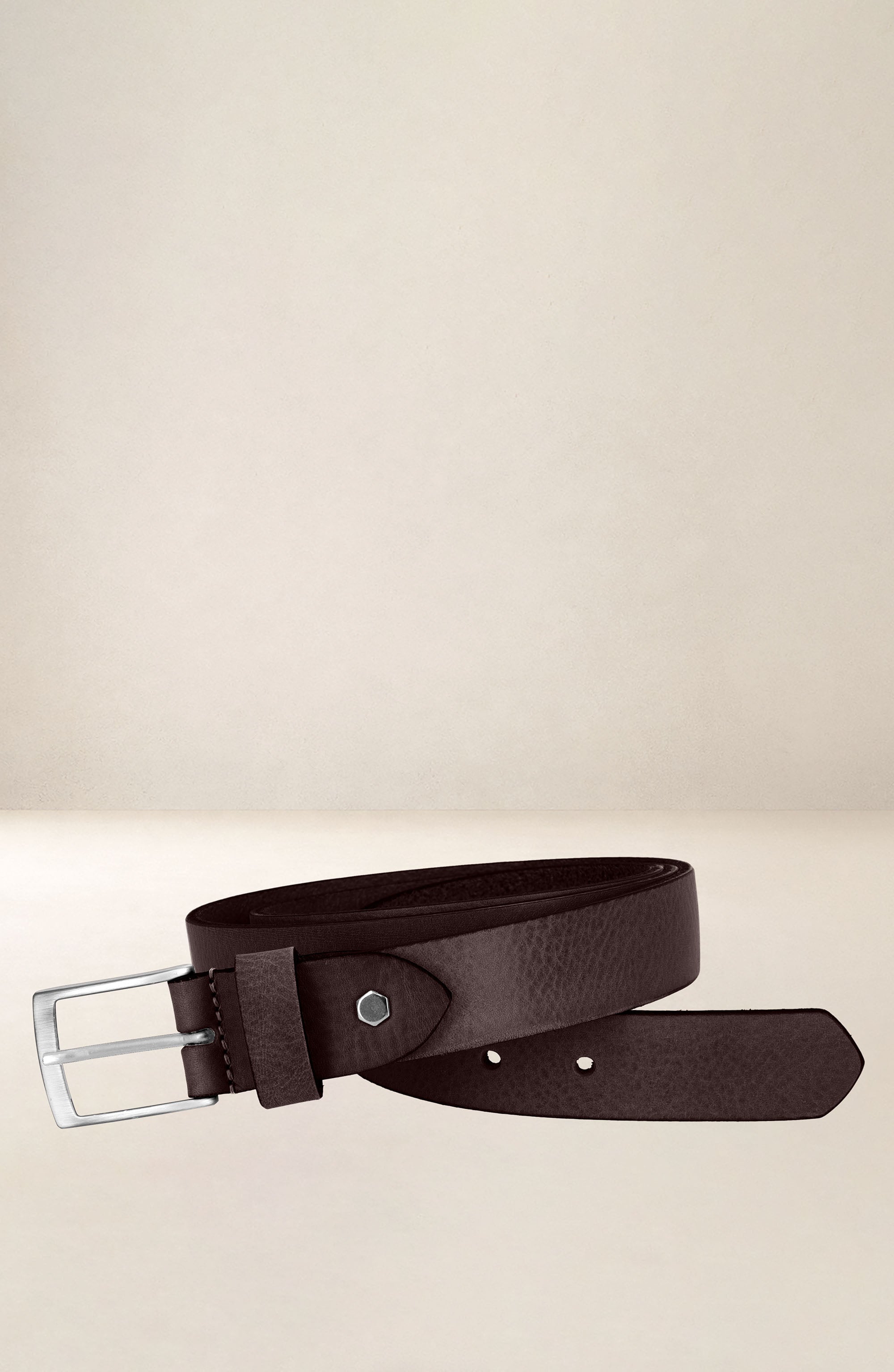 les-ateliers-four-s-s-quoia-ceinture-cuir-homme-marron-grain image 7