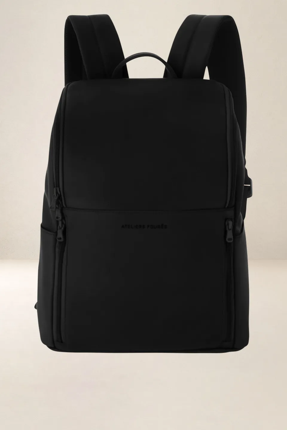 les-ateliers-four-s-parth-non-sac-dos-cuir-fauve-ordinateur image 1