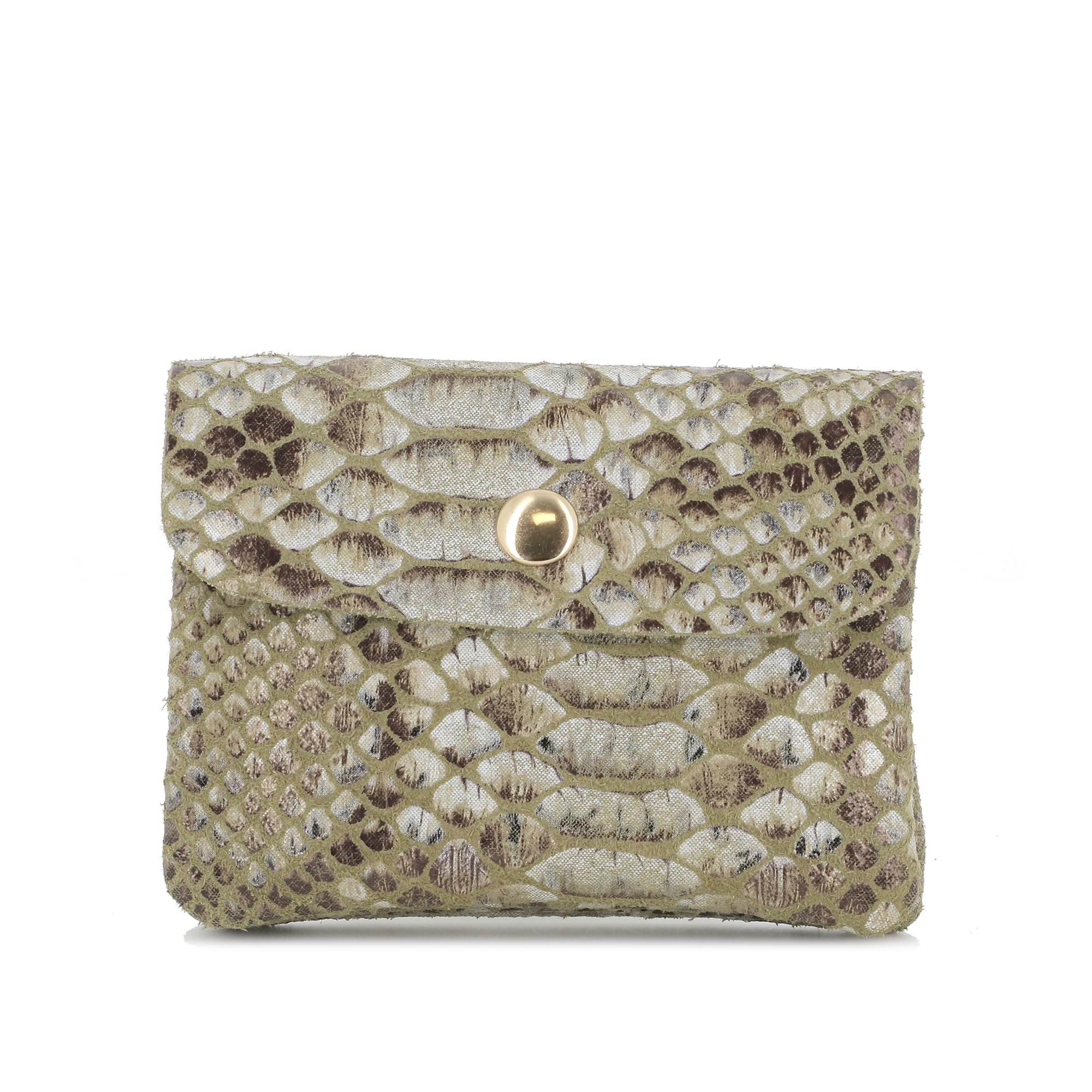double-tree-porte-monnaie-cuir-python-portefeuille-femme-taupe image 7