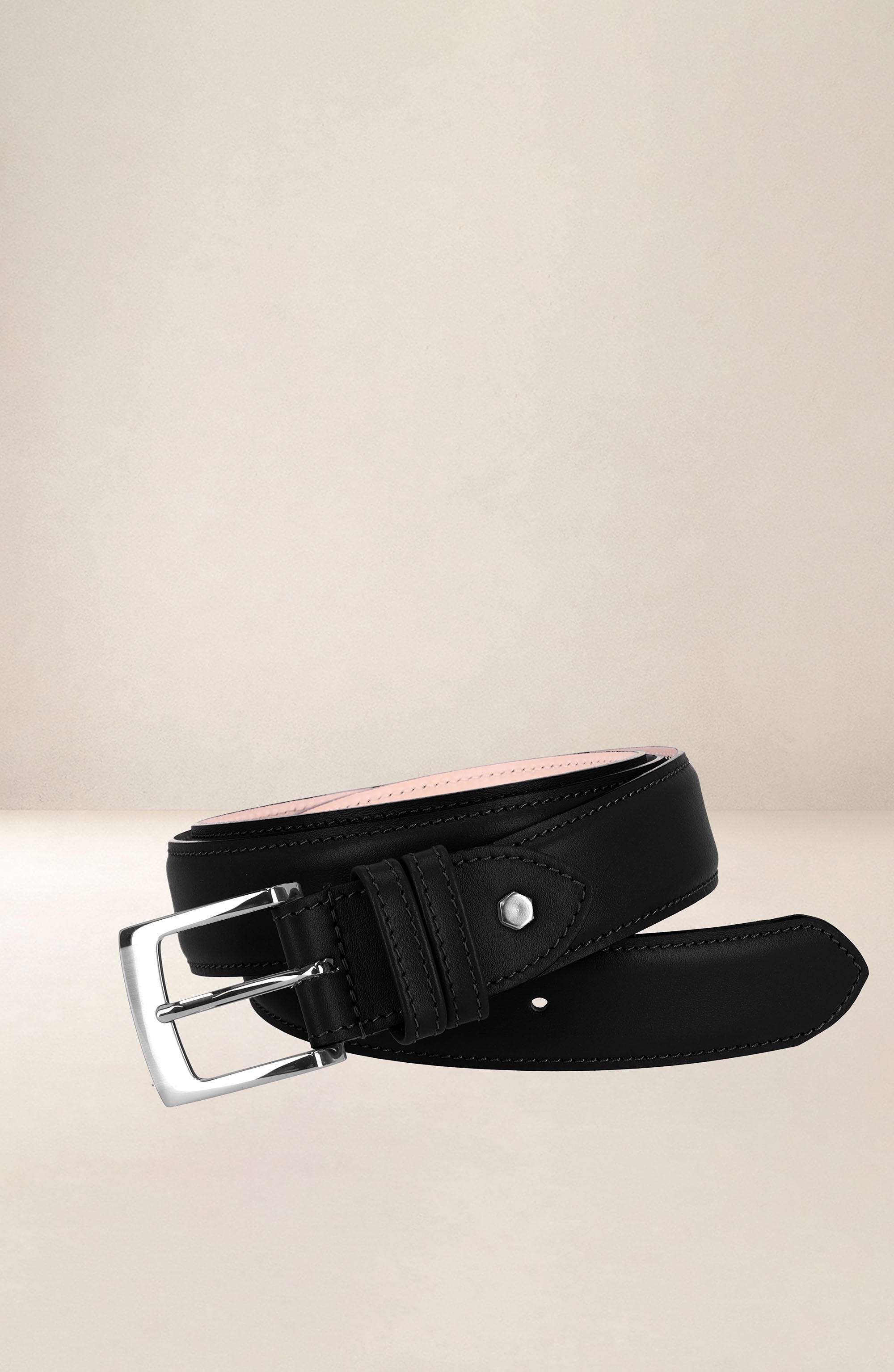 les-ateliers-four-s-v-tiver-ceinture-cuir-marine-110-cm image 3