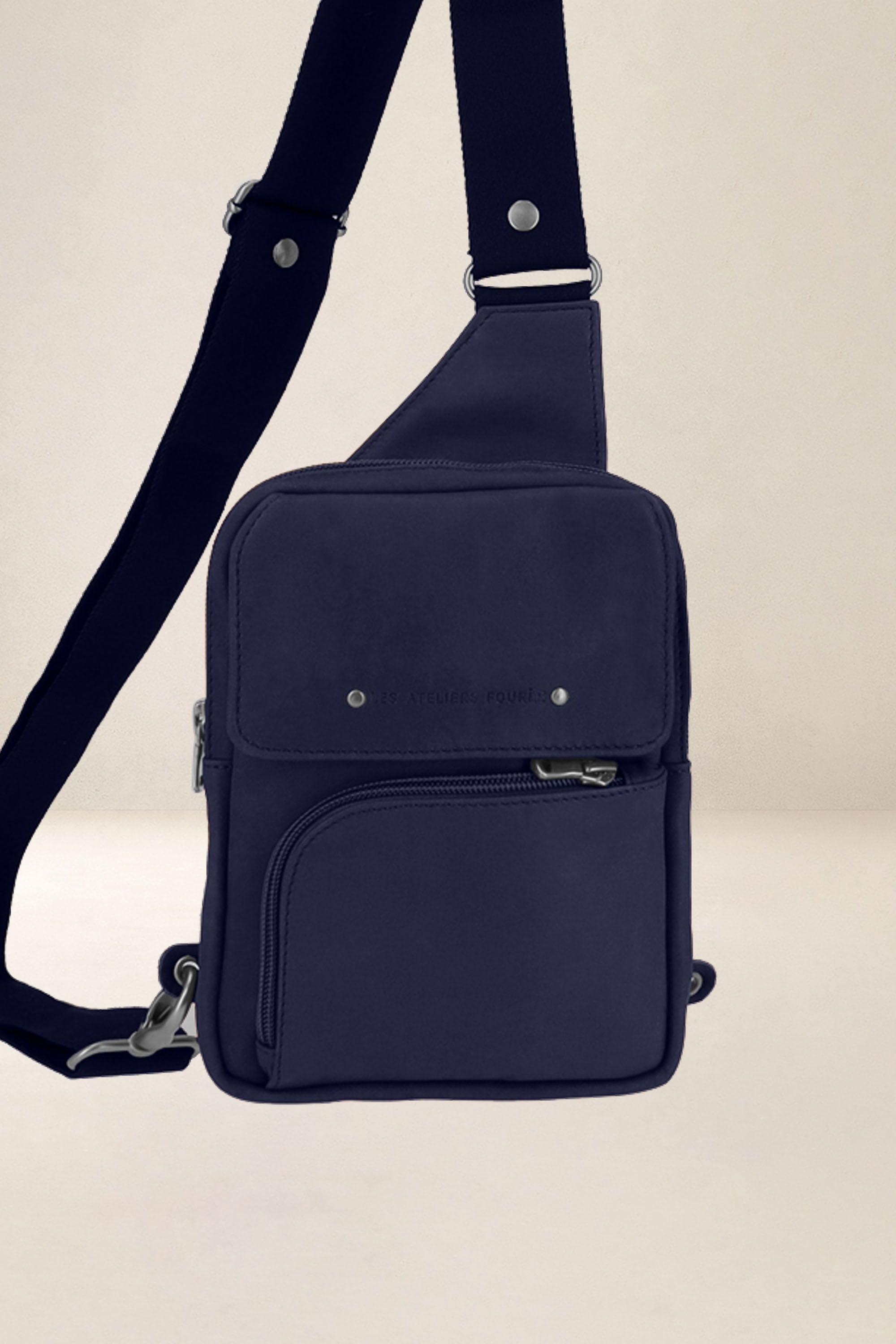 les-ateliers-four-s-pallas-sac-banane-fauve-holster-cuir image 2