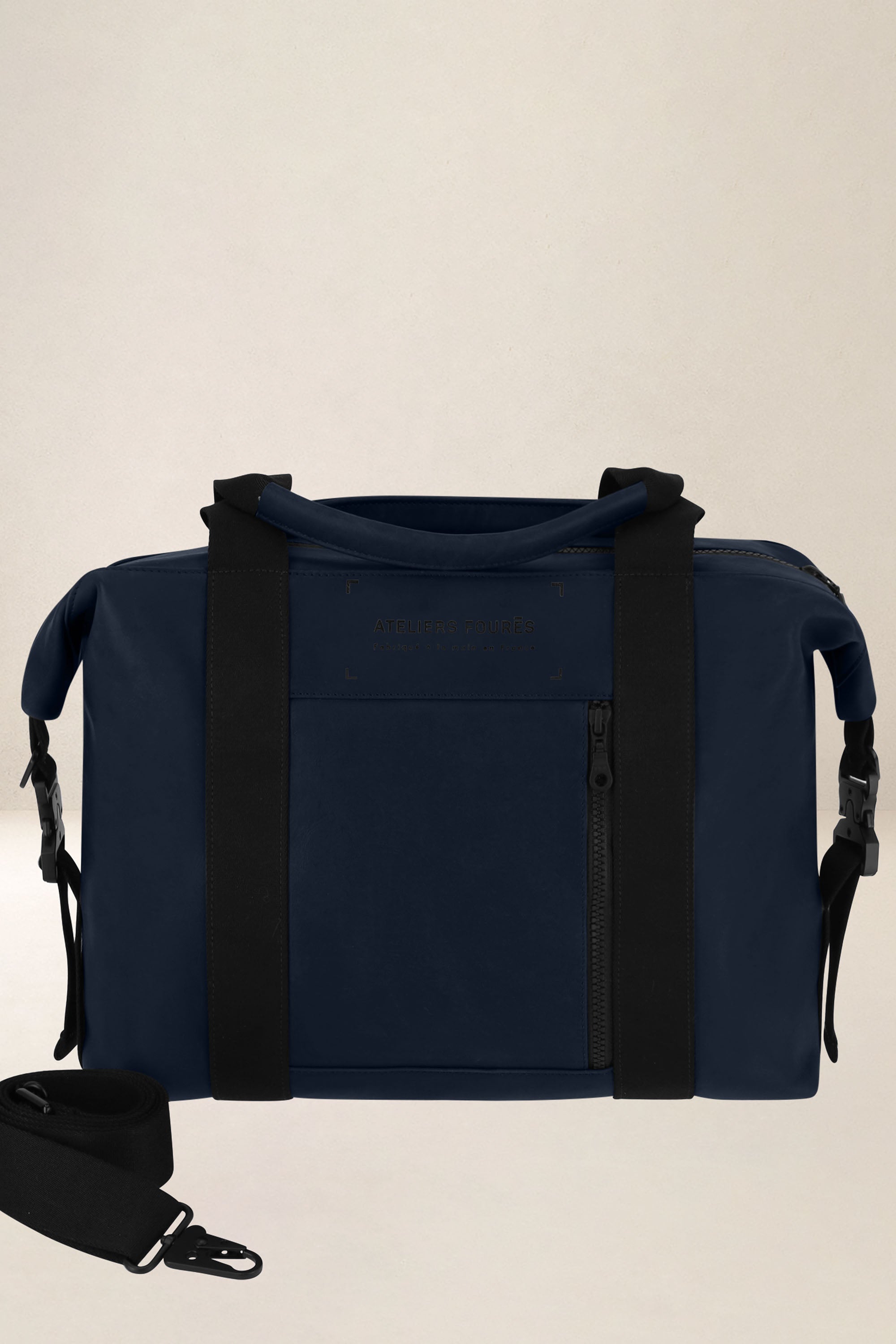 les-ateliers-four-s-socrate-sac-business-cuir-kaki image 2