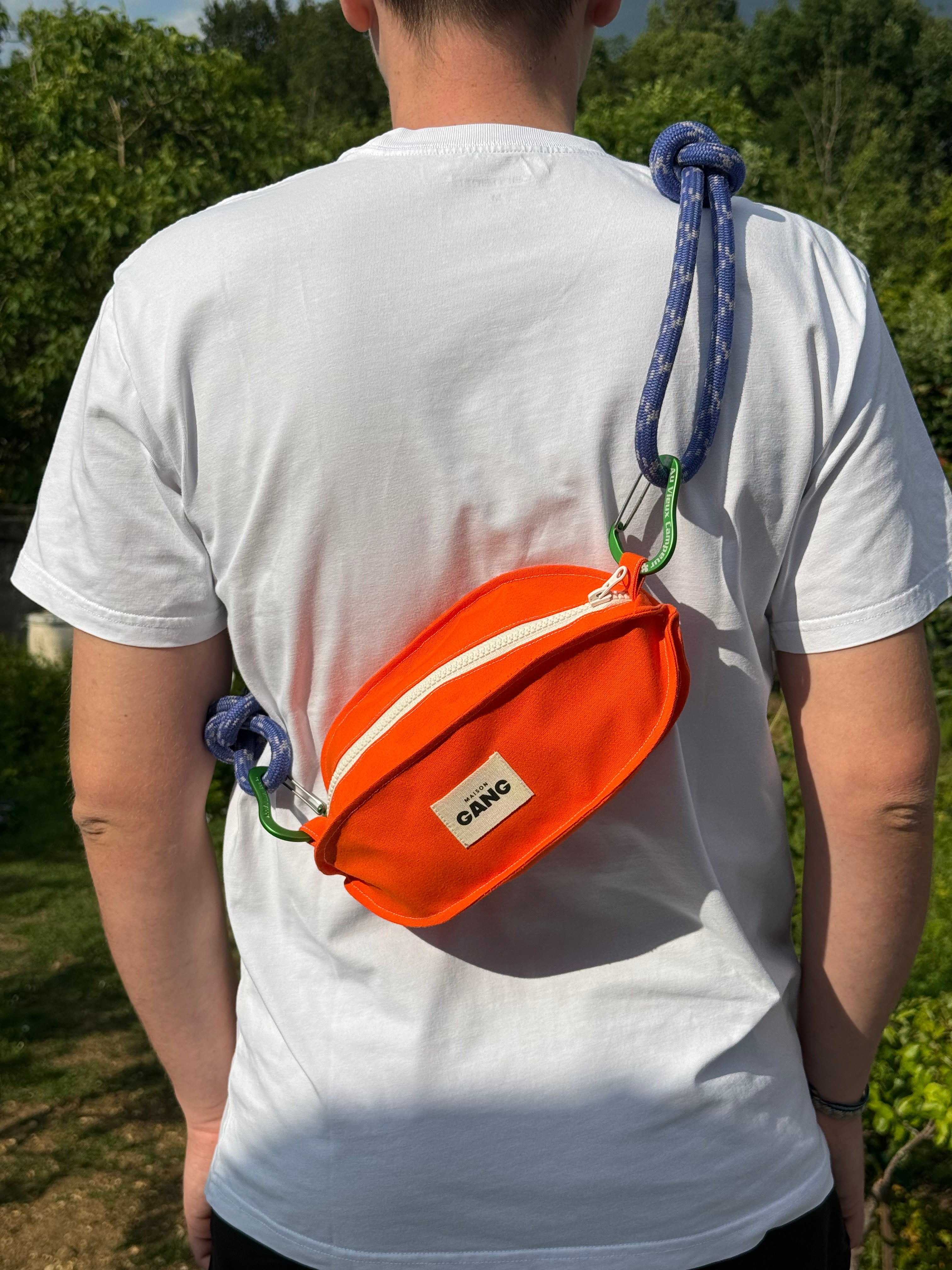 maison-gang-sacs-ballon-bowie-sac-orange-sangle-bleue image 5