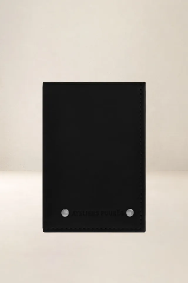 les-ateliers-four-s-pollux-portefeuille-compact-rfid-fauve image 1